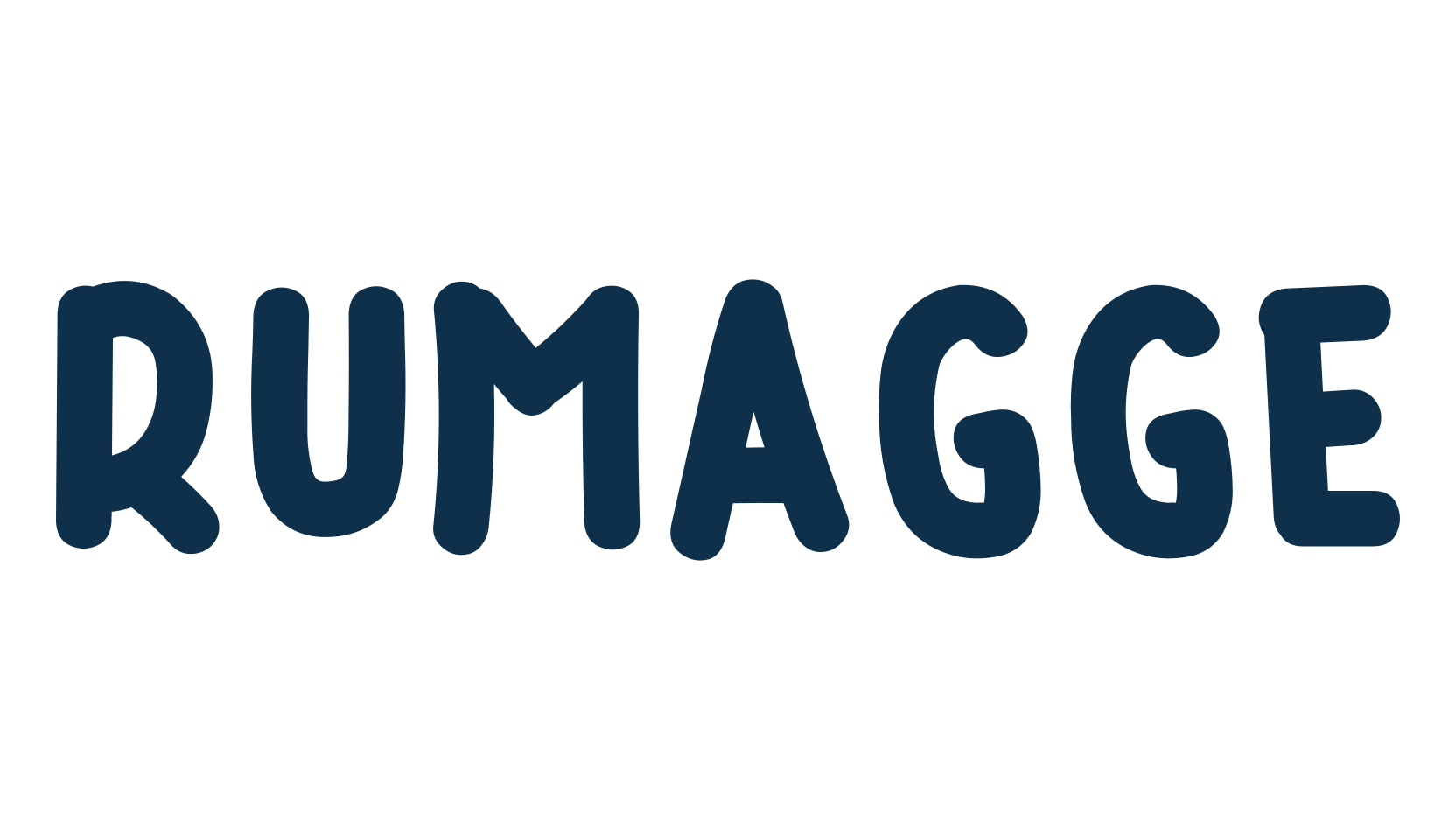 Rumagge, script handwritten fancy decorative calligraphy font preview
