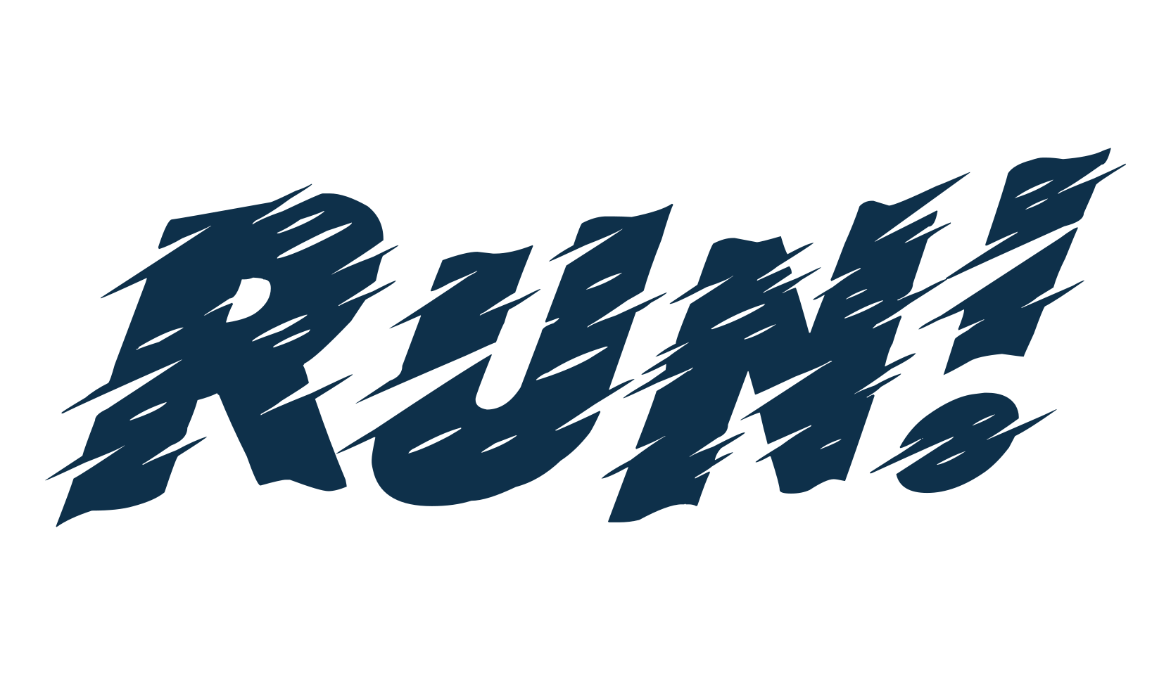 Run!, halloween font preview