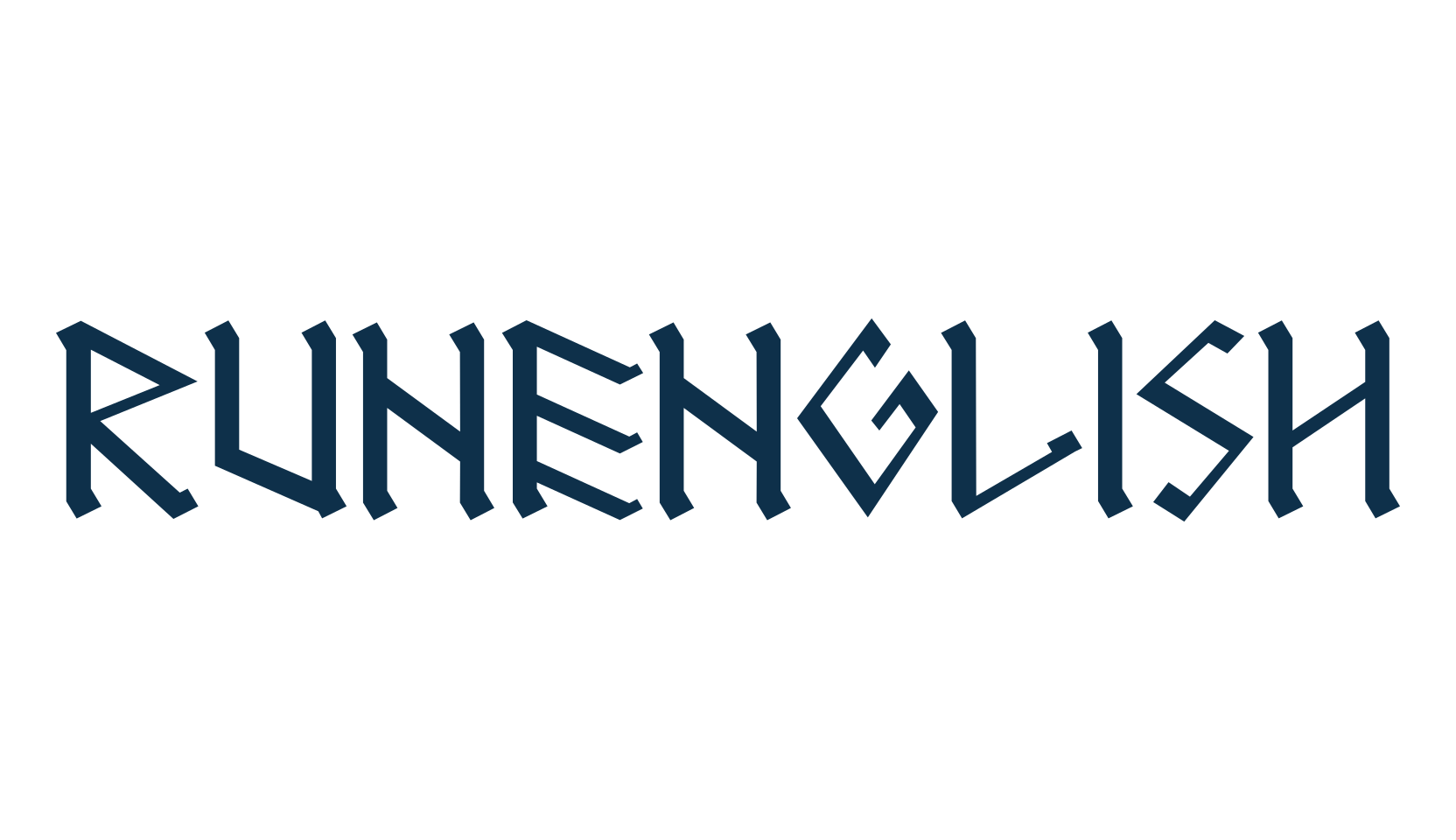 RunEnglish, various font preview