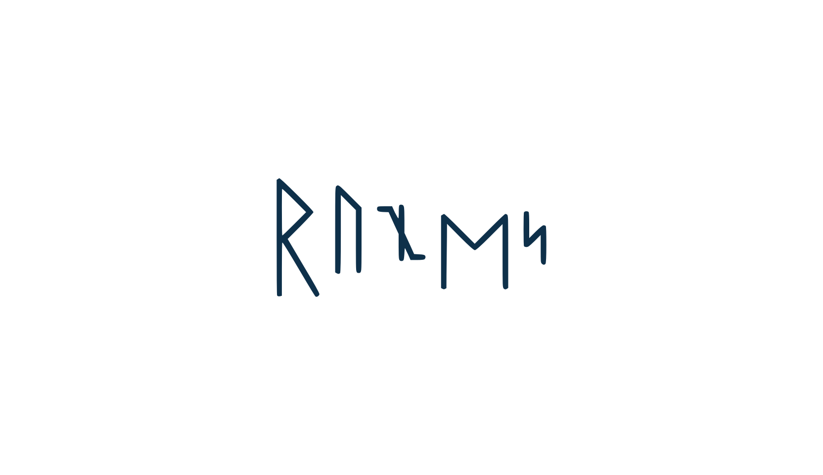 Runes (runes-2), fancy decorative font preview
