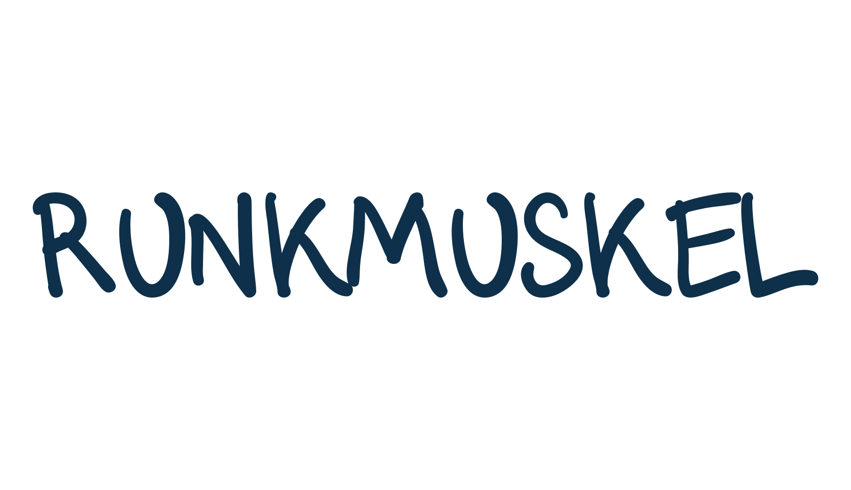 Runkmuskel, fancy various decorative script calligraphy font preview