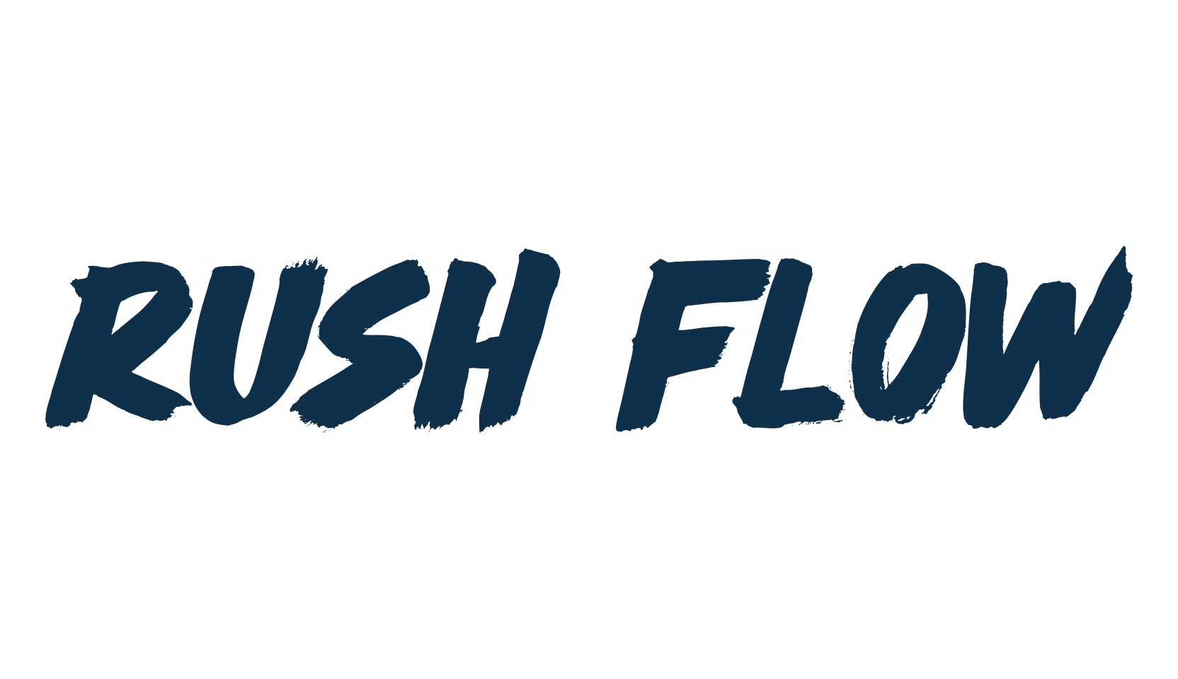 Rush Flow, script brush fancy decorative calligraphy font preview