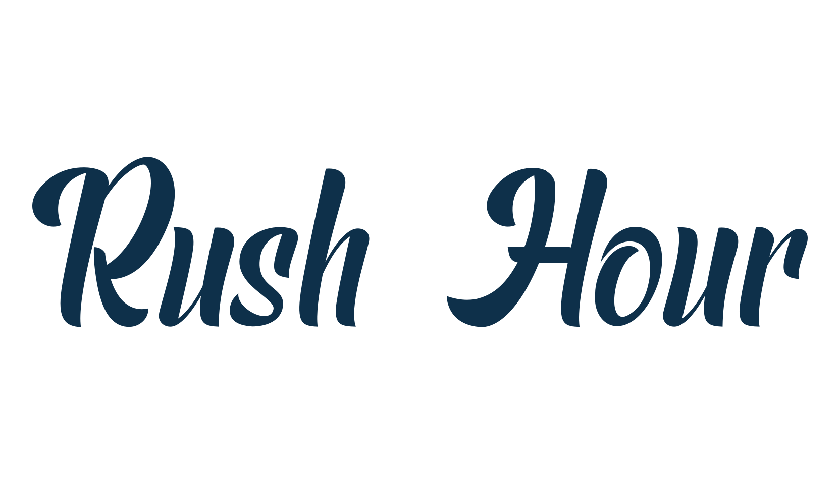 Rush Hour (rush-hour), display market font preview