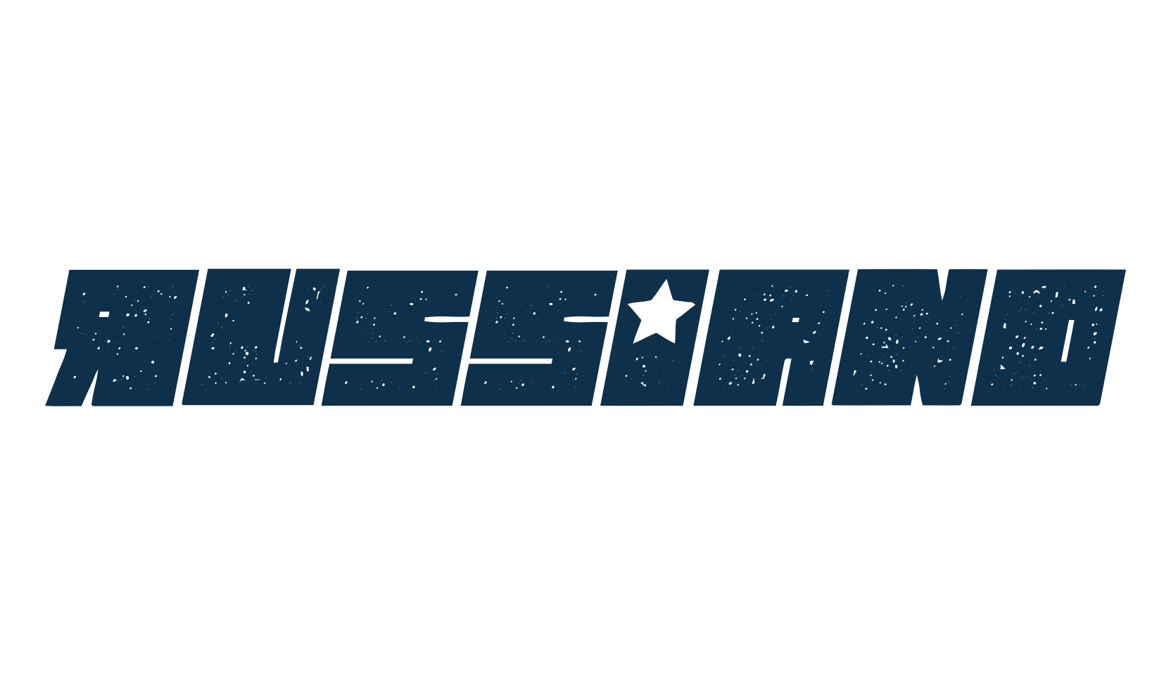 Russiano, russian font preview