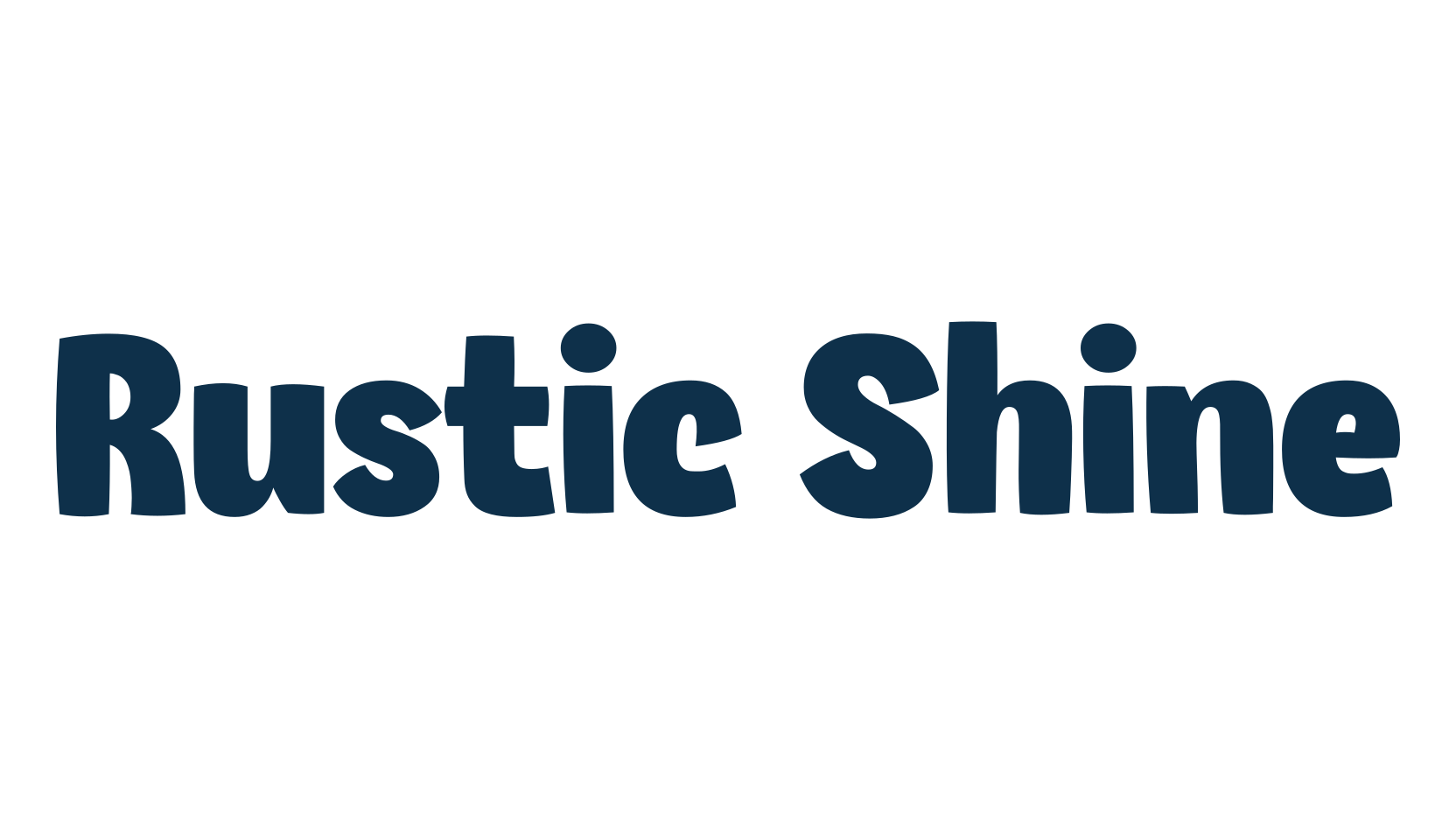 Rustic Shine, fancy retro decorative font preview