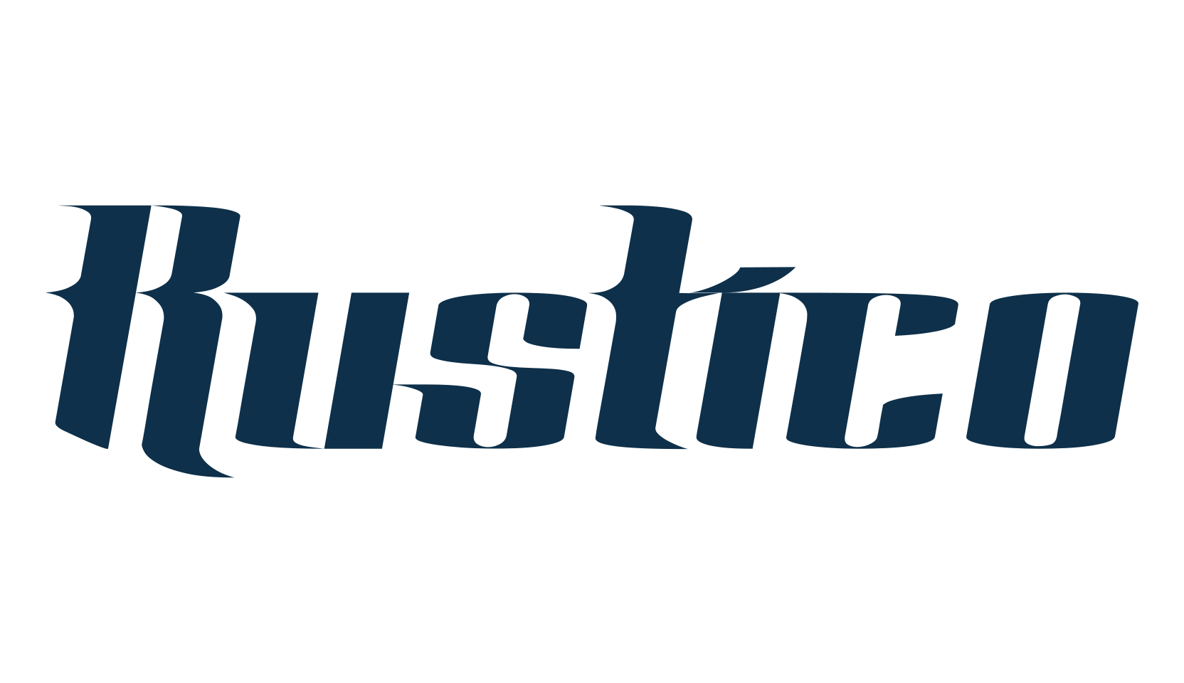 Rustico, fancy various decorative font preview