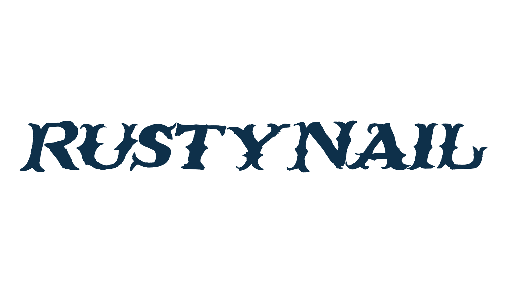 Rusty Nail, western font preview