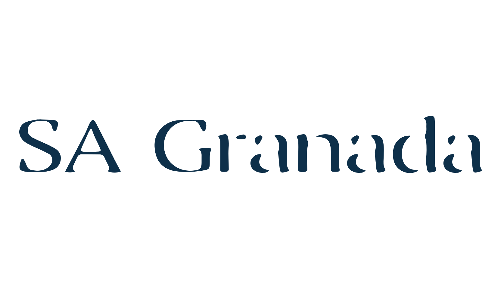 SA Granada, fancy eroded decorative font preview