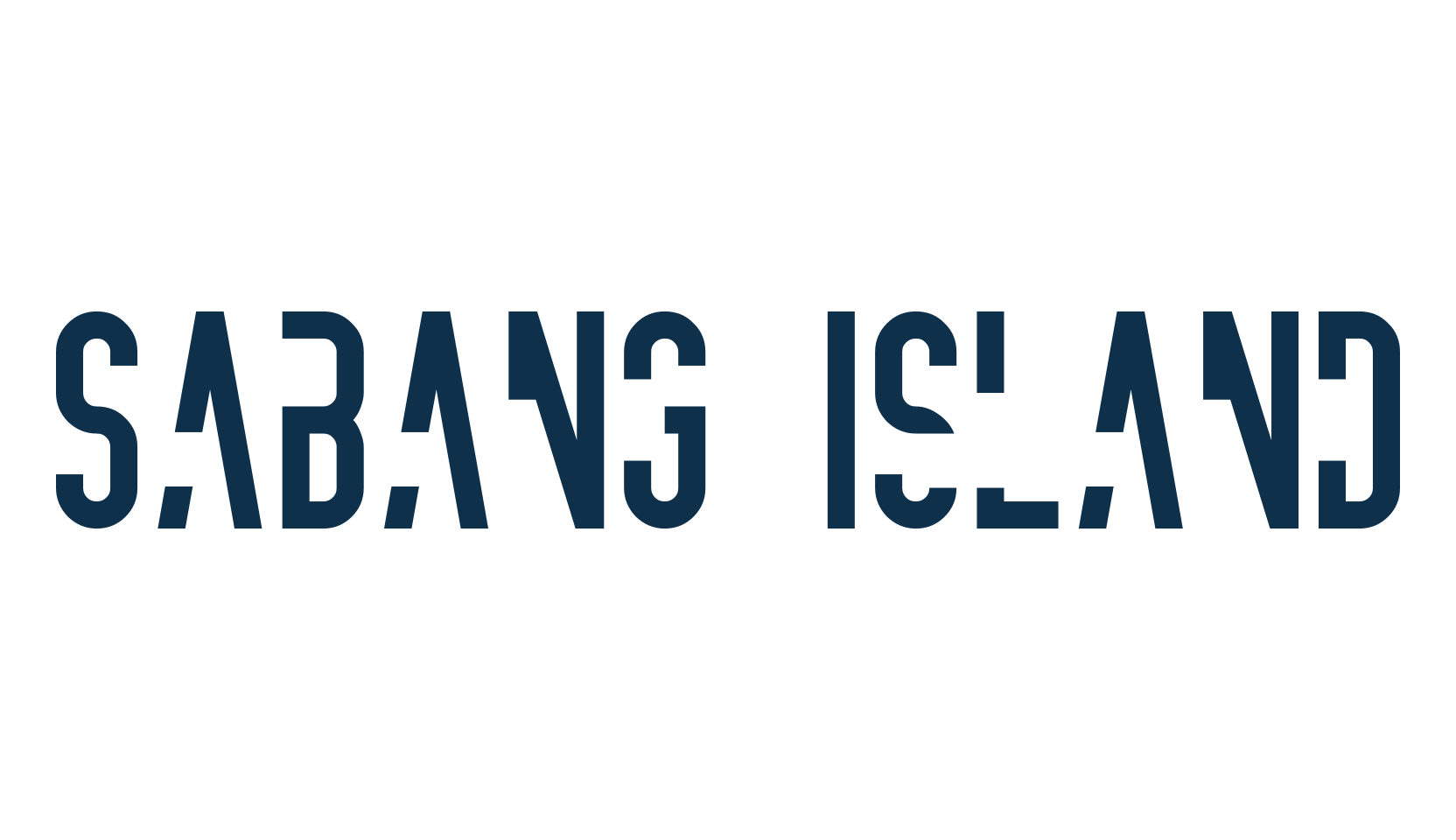 Sabang Island, various font preview