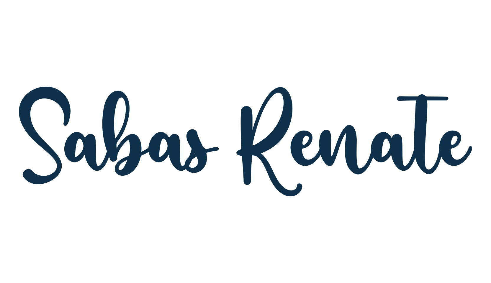 Sabas Renate, various font preview