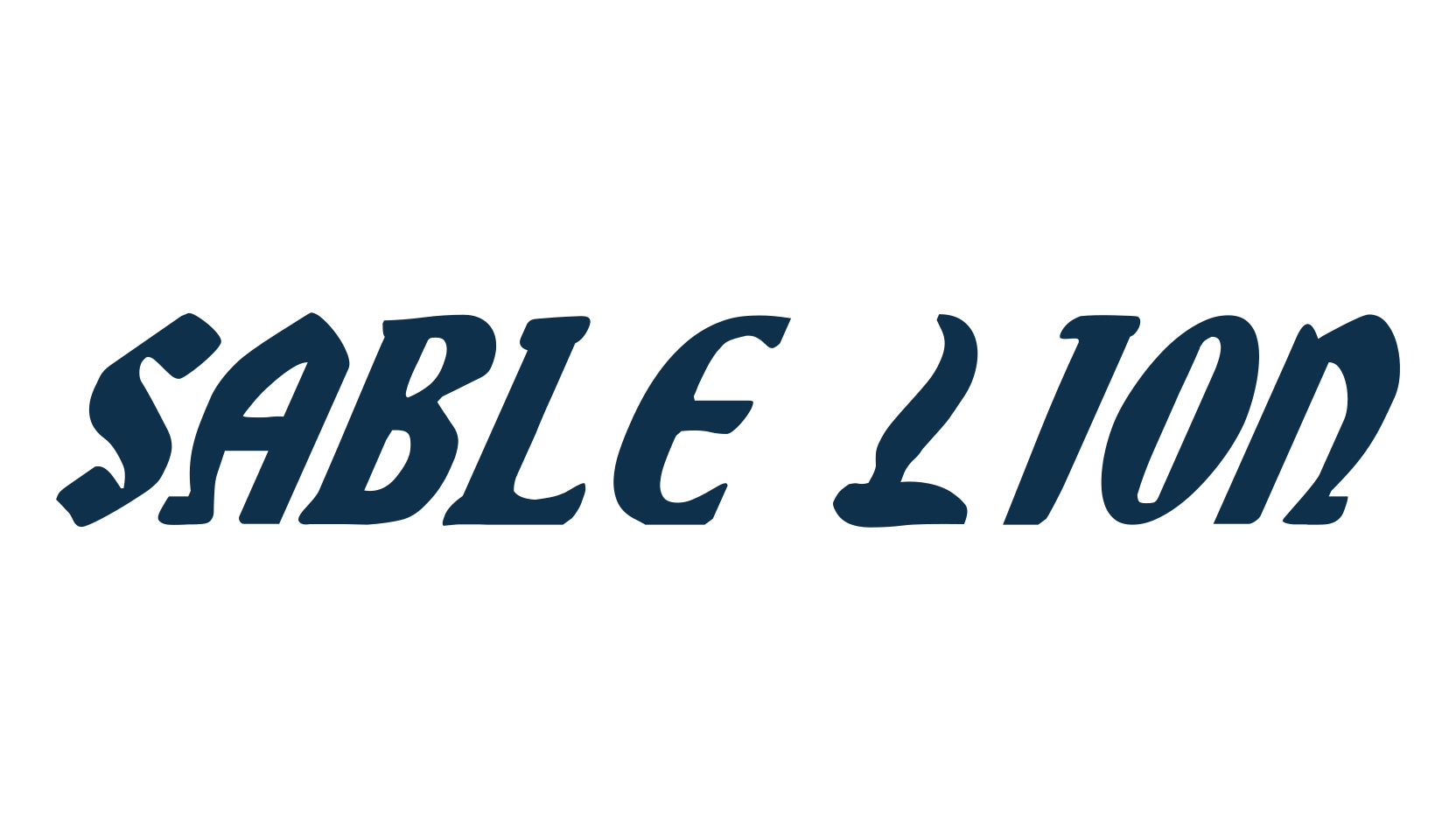 Sable Lion, gothic celtic font preview