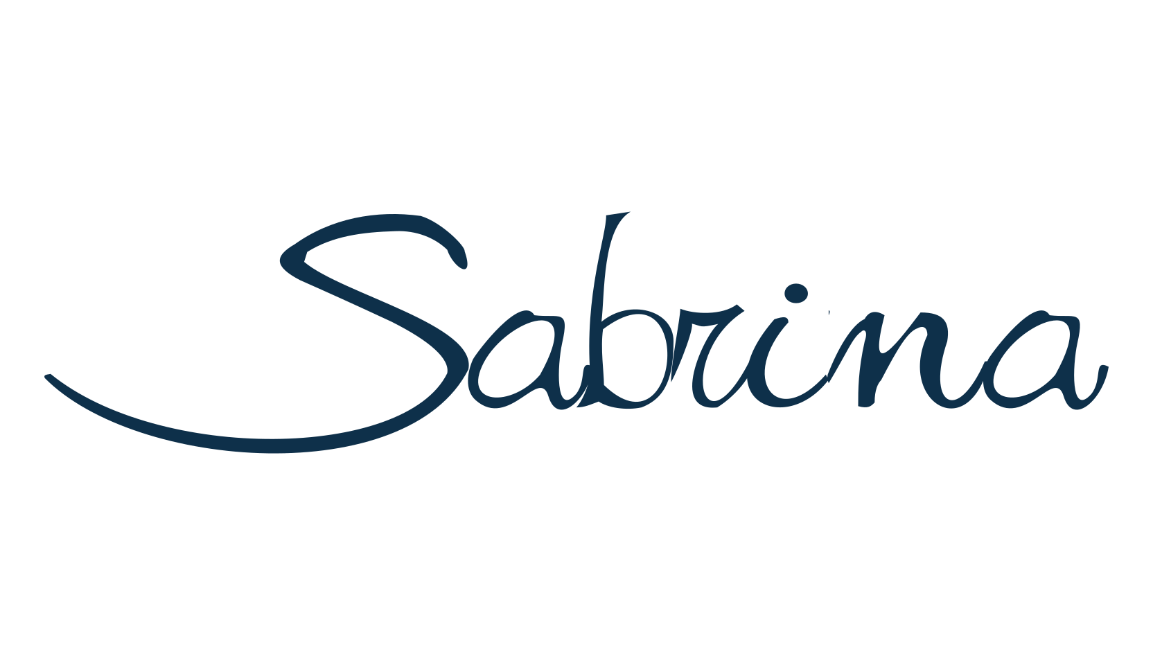 Sabrina (sabrina-at), handwriting font preview