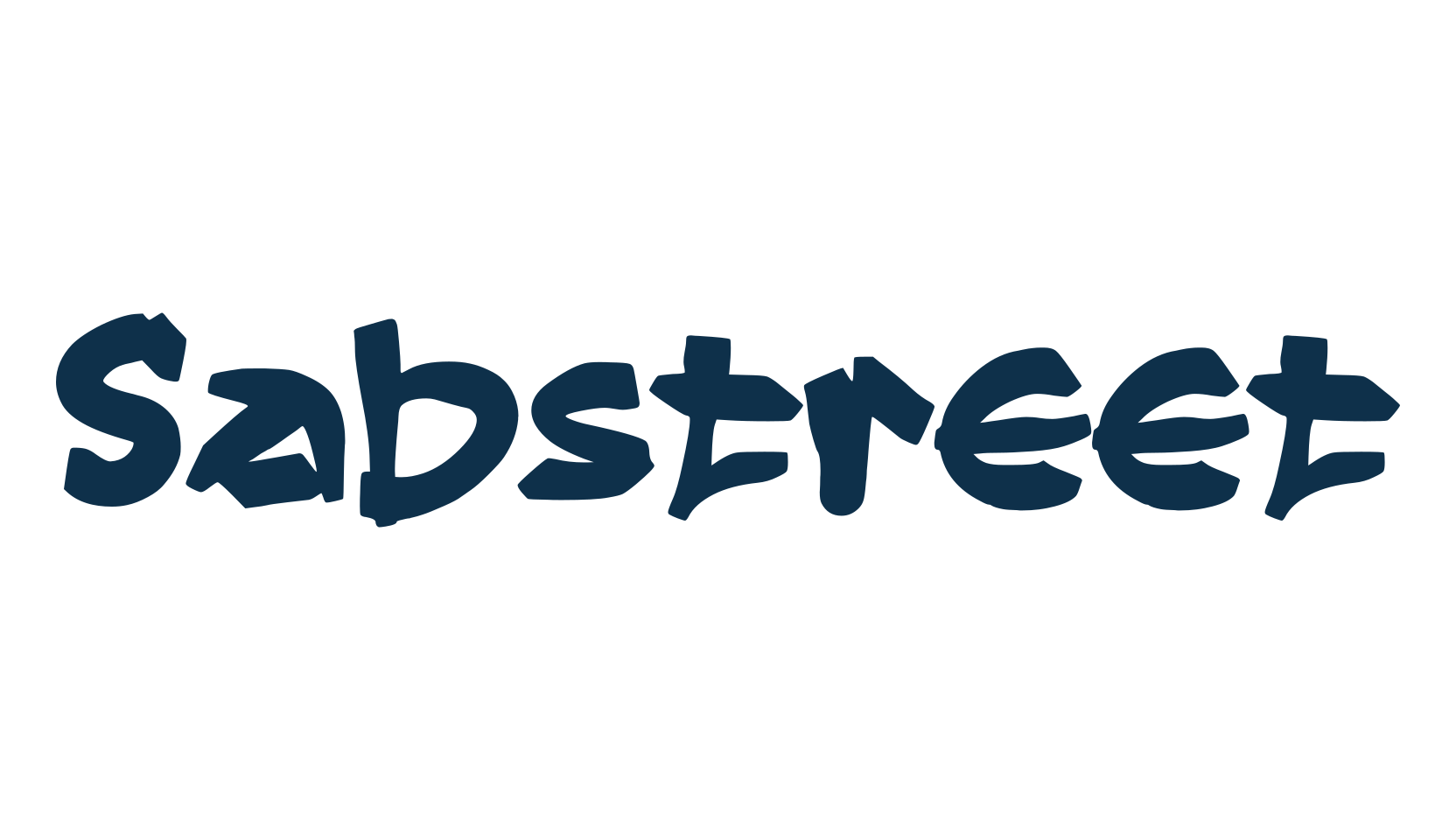 Sabstreet, graffiti font preview