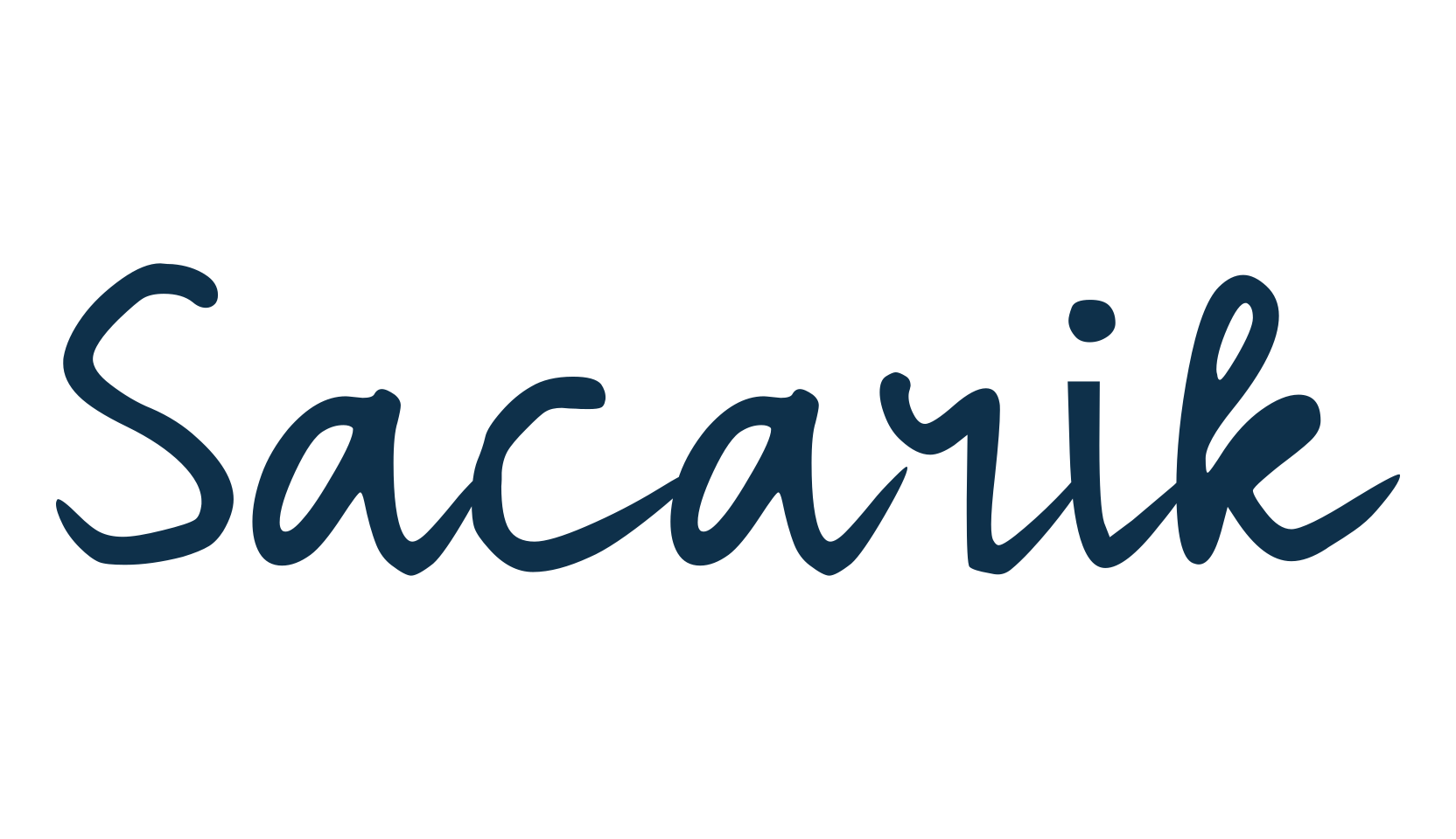 Sacarik, script handwritten fancy decorative calligraphy font preview