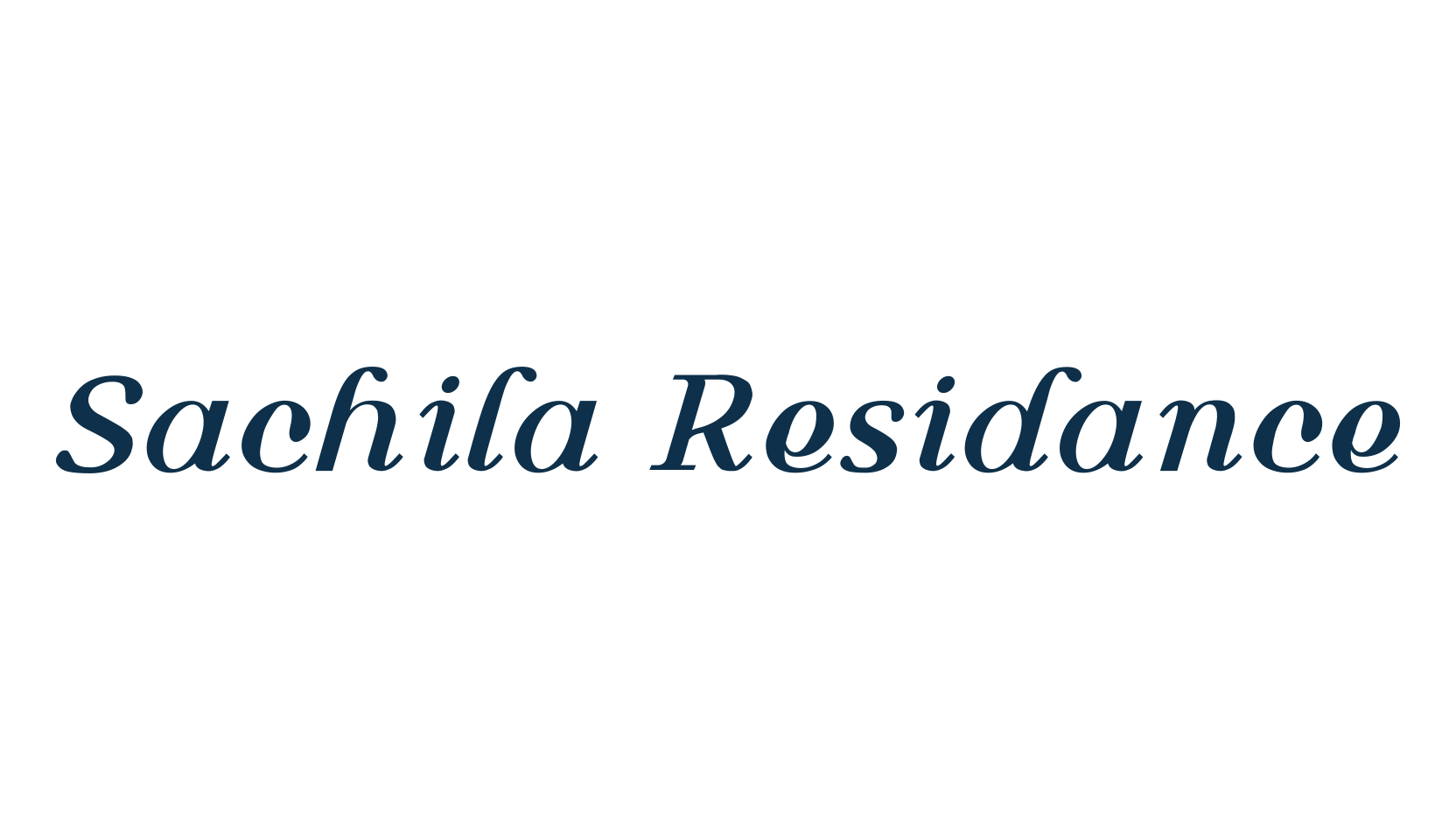 Sachila Residance, serif font preview