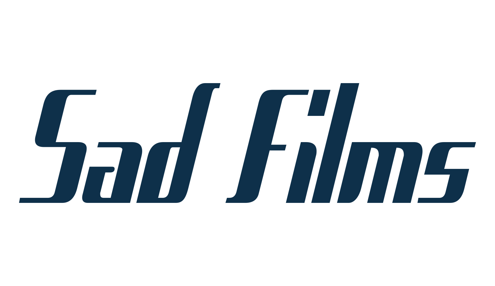 Sad Films, fancy various techno sci-fi font preview