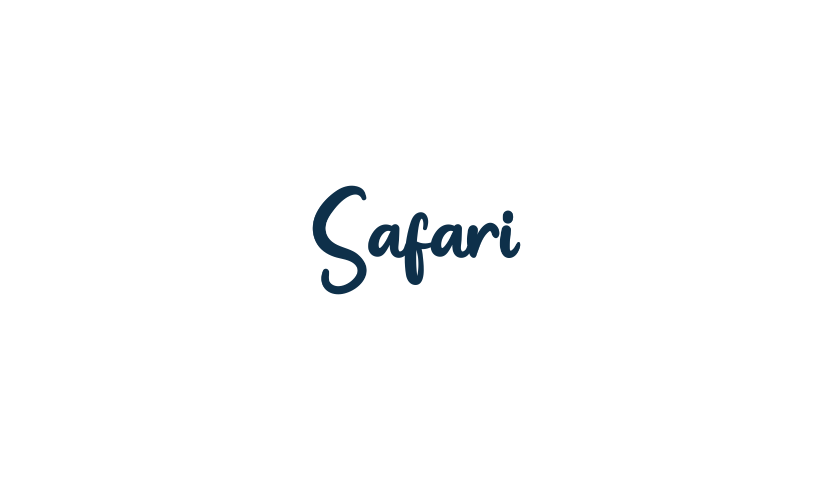 Safari, fancy various decorative script calligraphy font preview