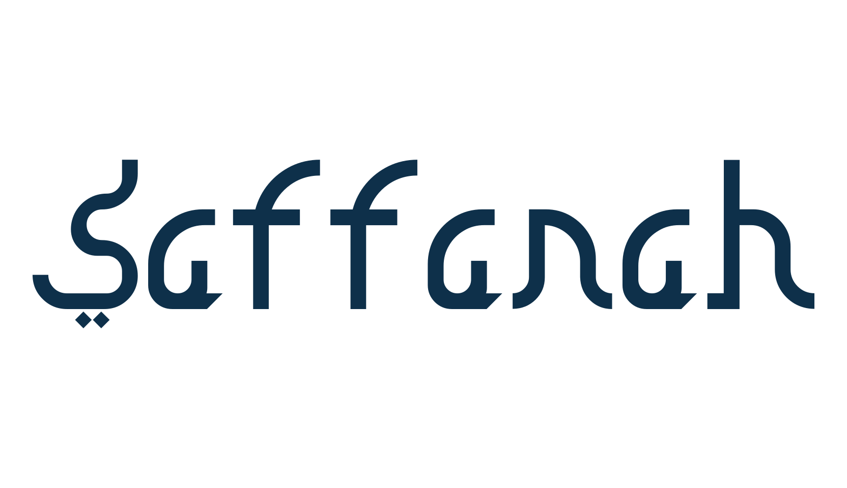 Saffanah, foreign look arabic font preview