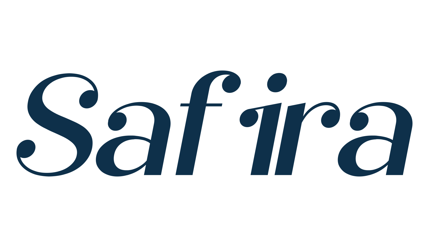 Safira, basic serif font preview