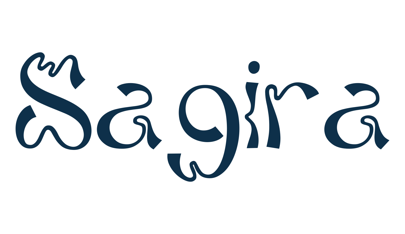 Sagira, various font preview