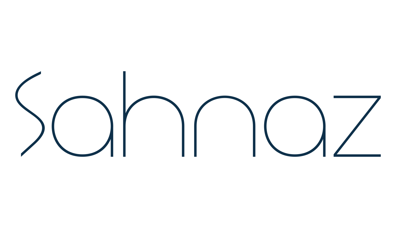 Sahnaz, basic sans serif font preview