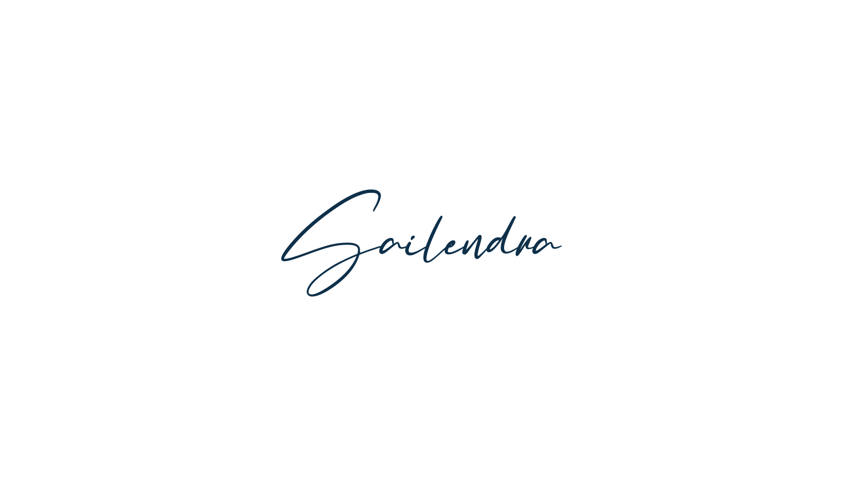 Sailendra, handwriting font preview