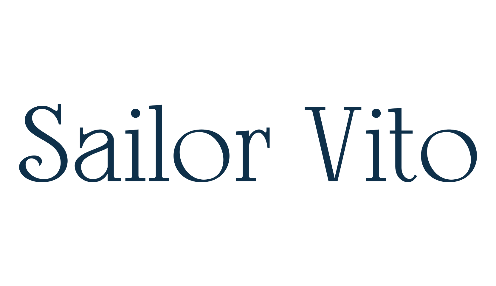 Sailor Vito, basic serif font preview
