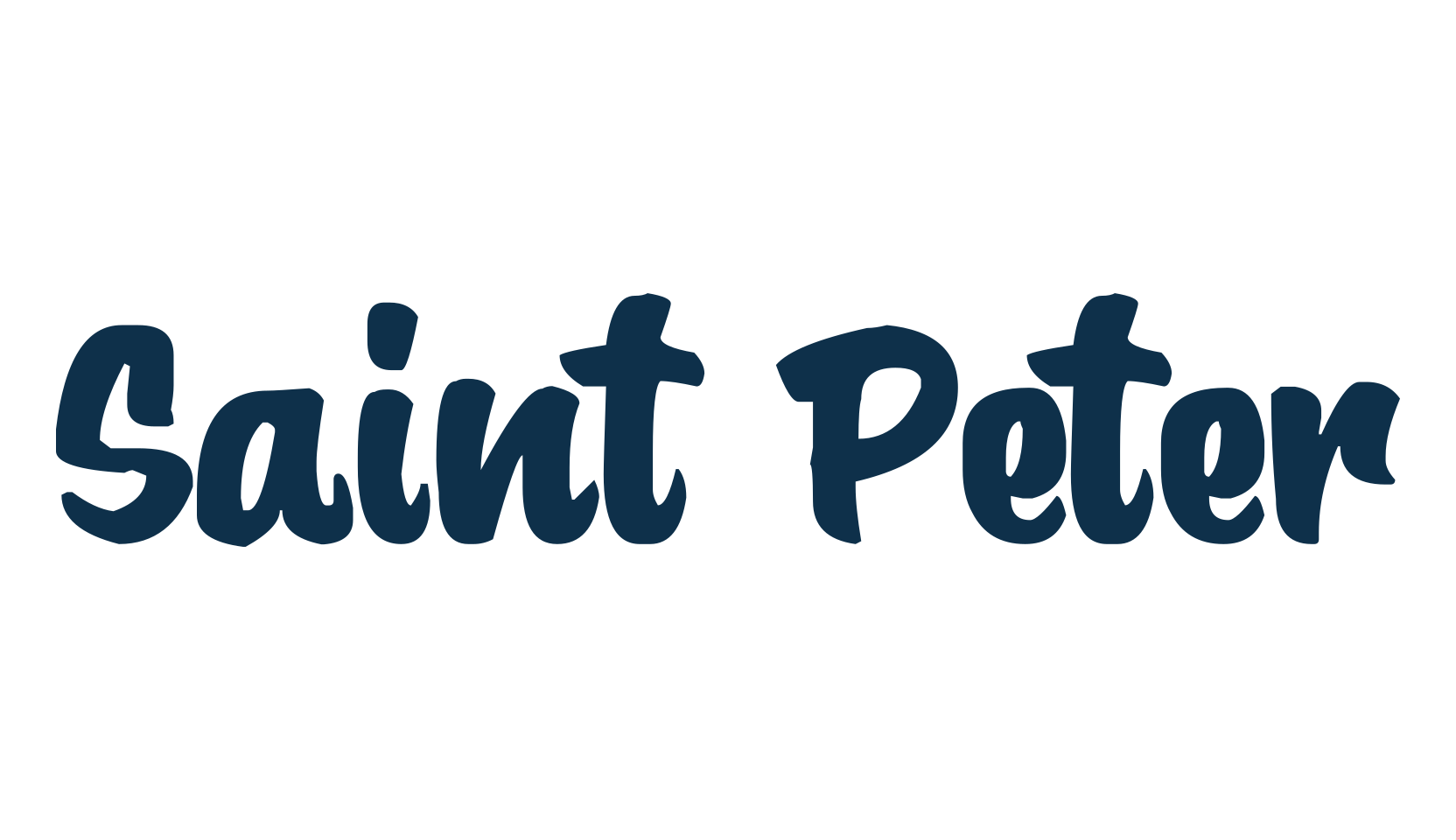 Saint Peter, fancy various decorative script calligraphy font preview