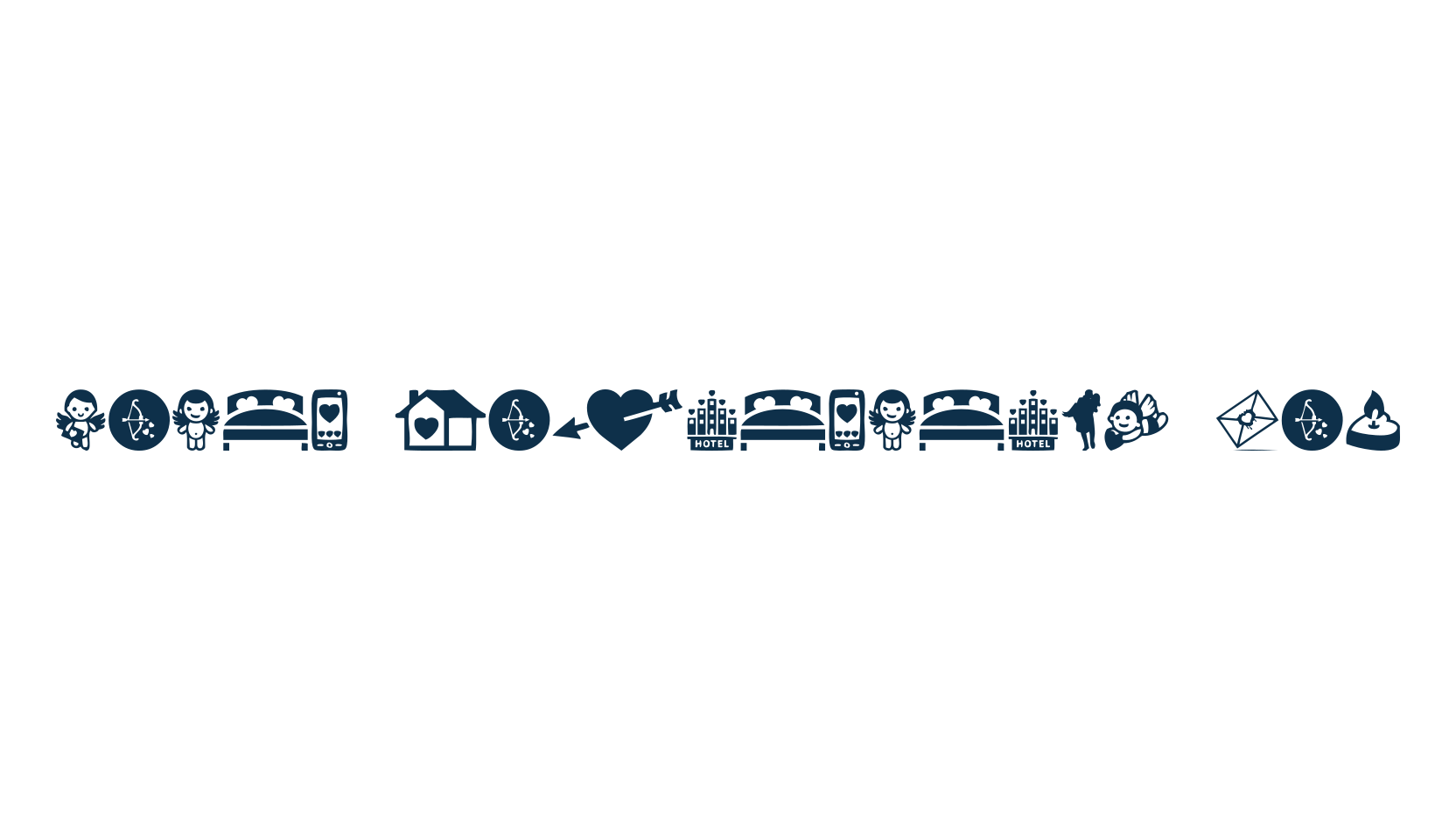 Saint Valentine's Day, fancy decorative font preview