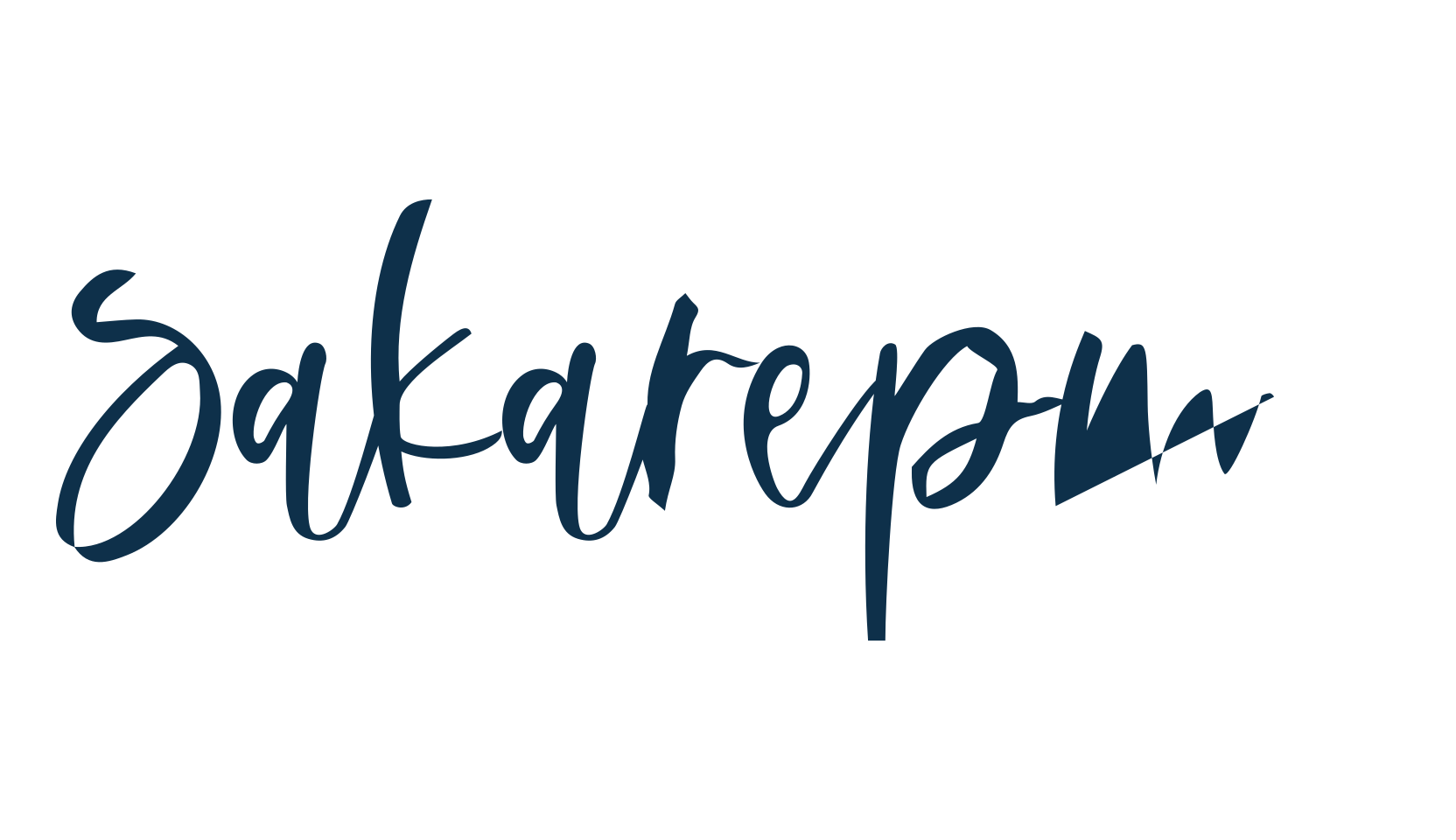 Sakarepmu, script brush fancy decorative calligraphy font preview