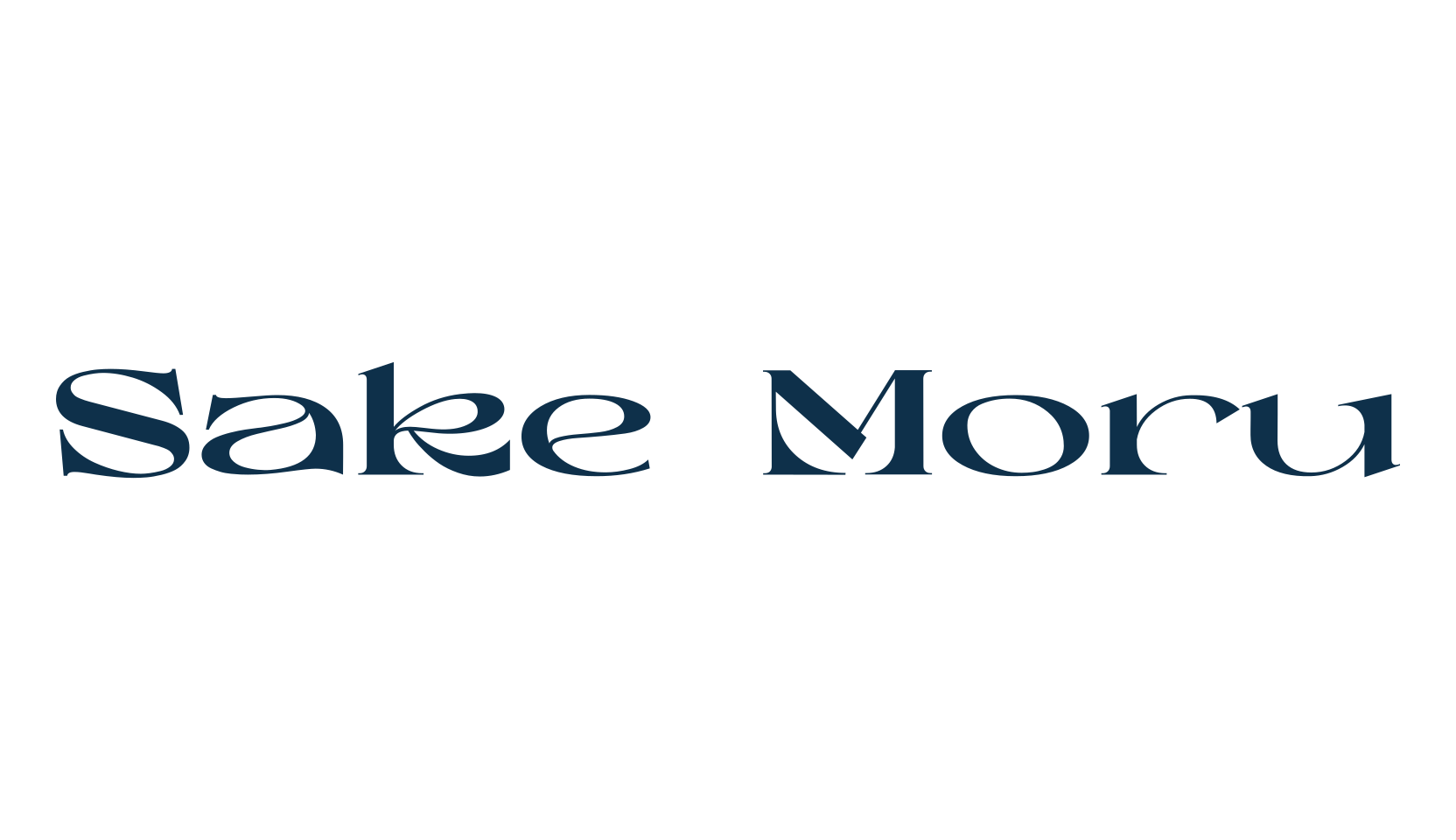 Sake Moru, retro font preview