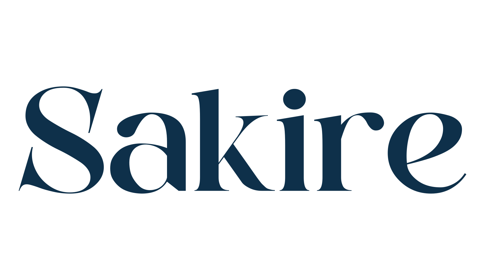 Sakire, serif font preview