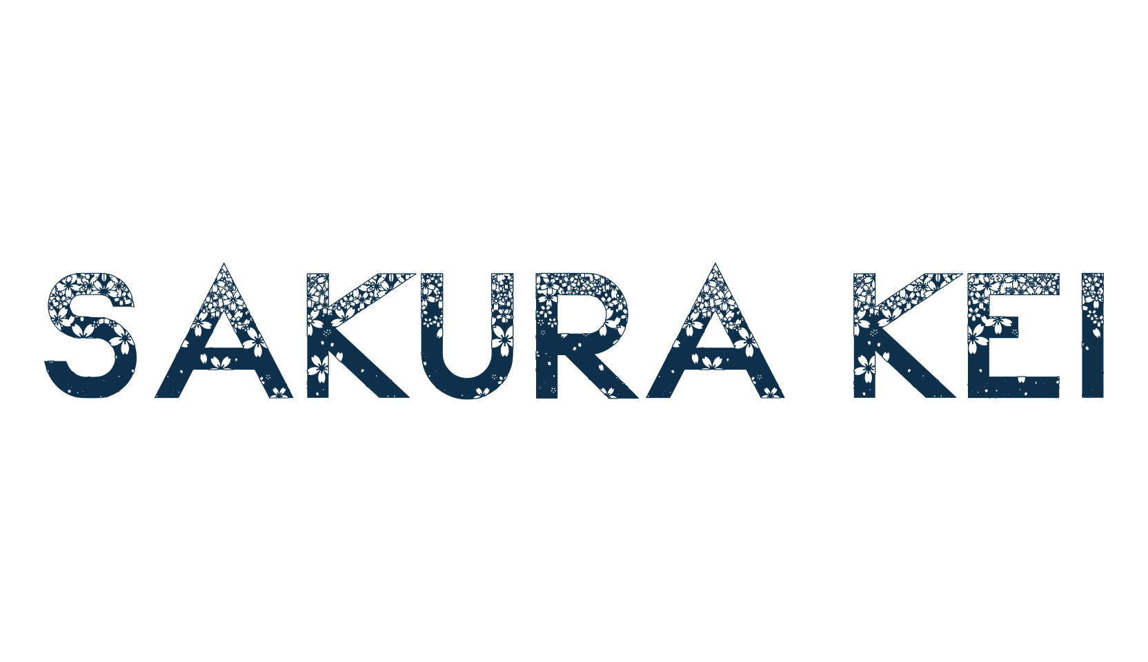 Sakura Kei, fancy decorative font preview