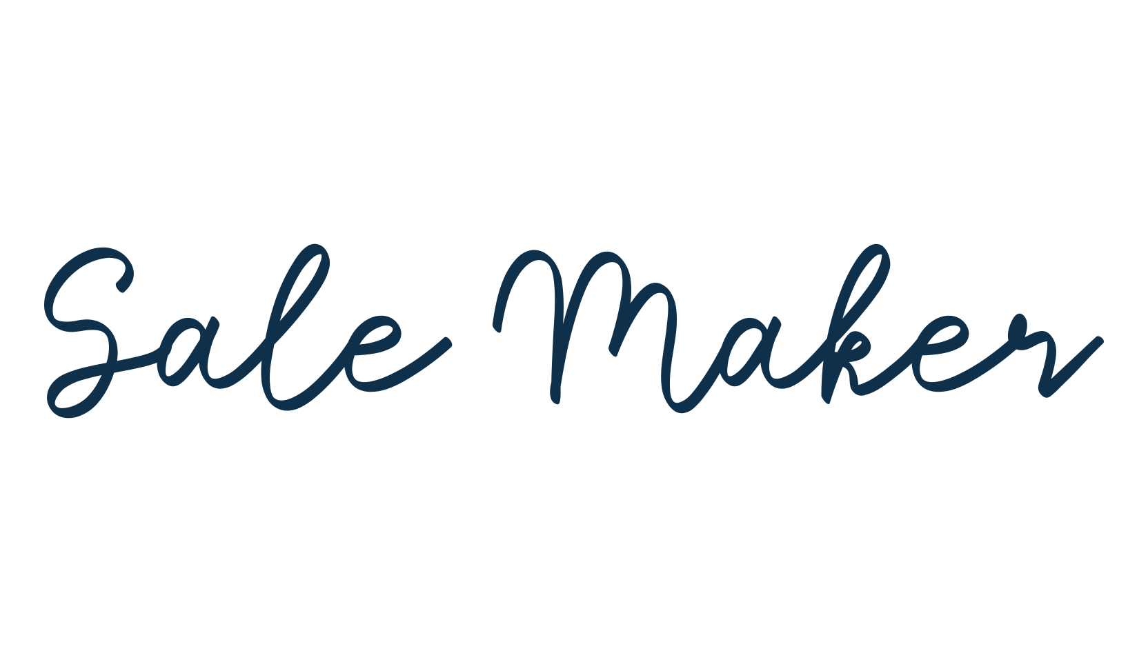 Sale Maker, basic sans serif font preview