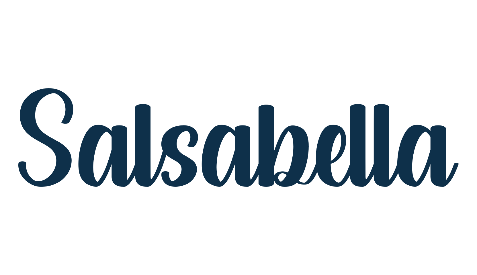 Salsabella, various font preview