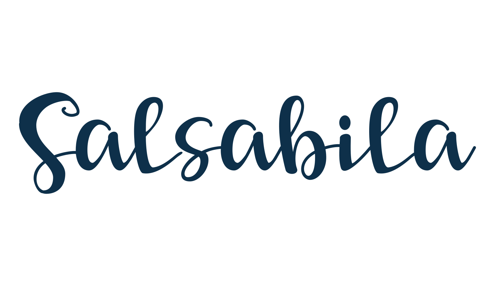 Salsabila (salsabila), script calligraphy fancy decorative font preview