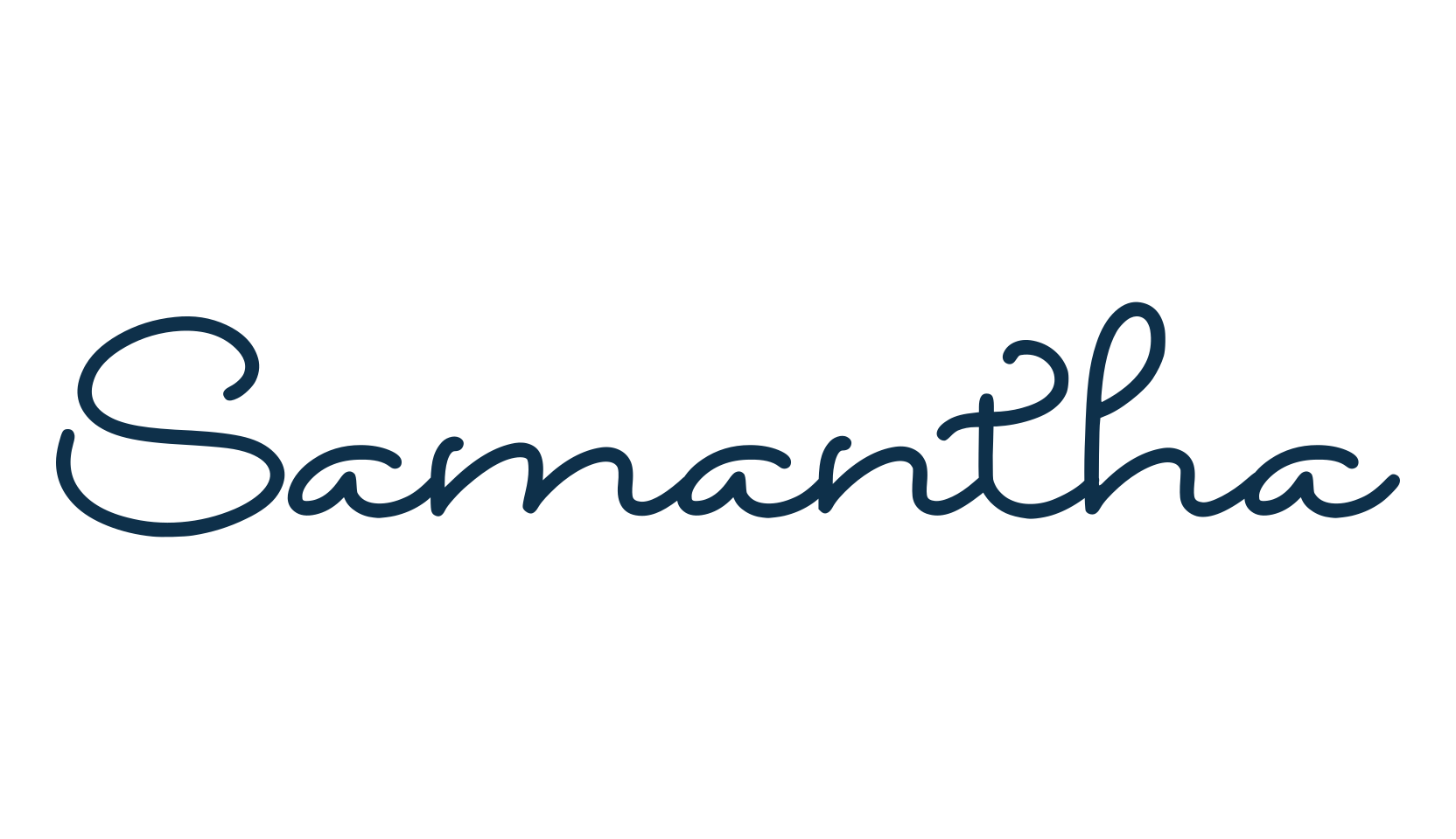 Samantha (samantha-8), script handwritten fancy decorative calligraphy font preview