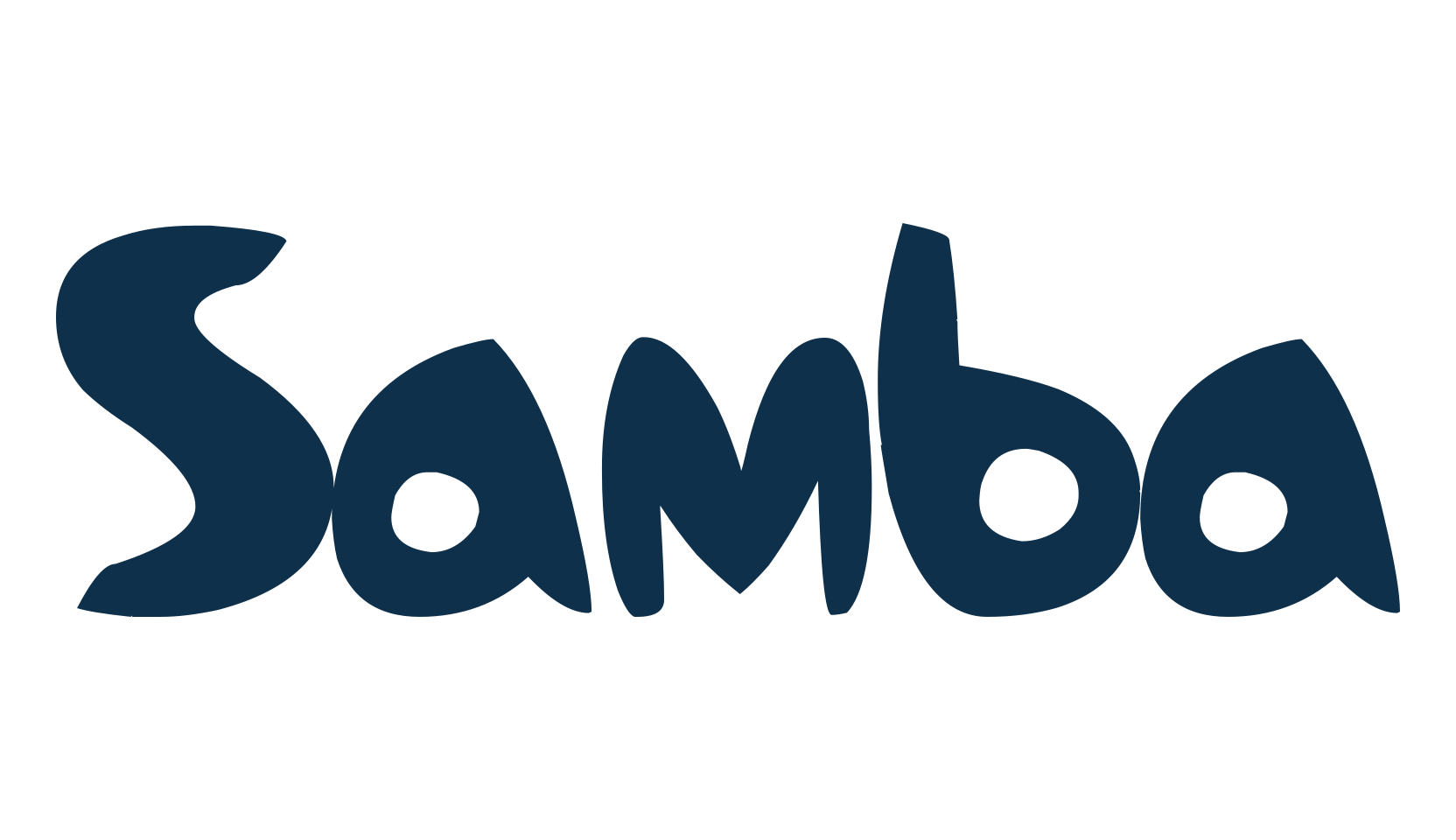 Samba (samba2), fancy cartoon decorative font preview