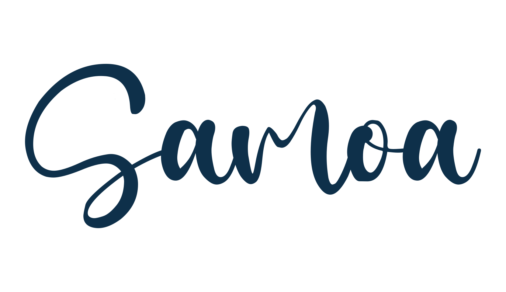 Samoa, display market font preview
