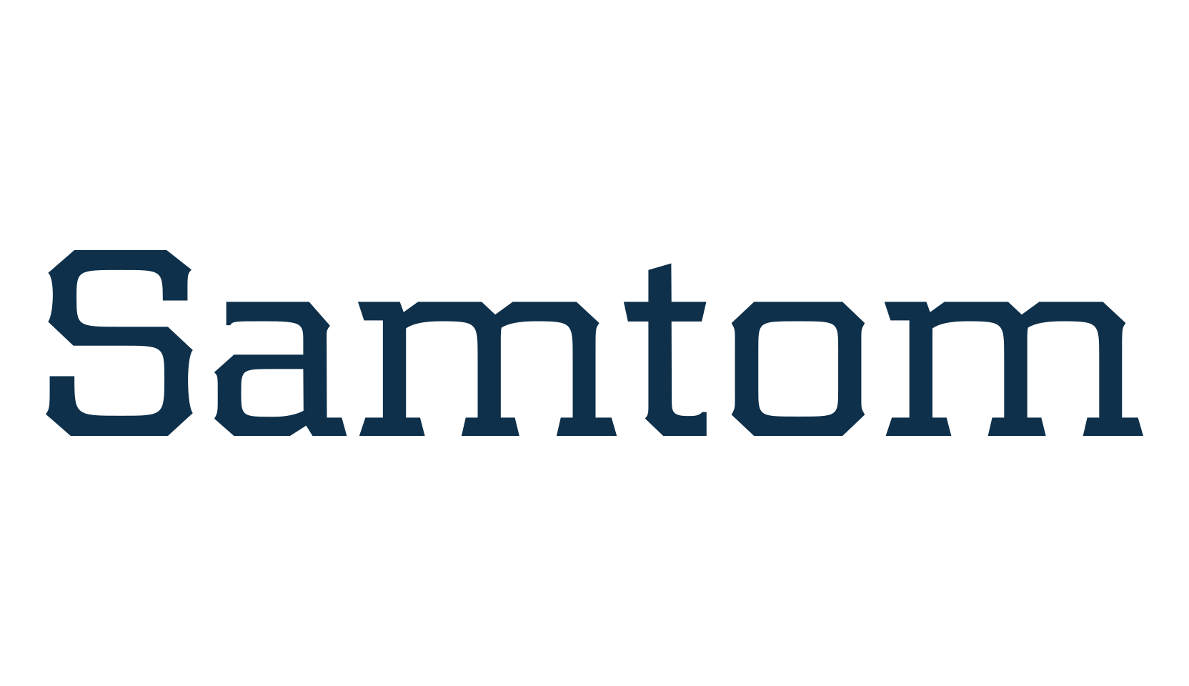 Samtom, fancy retro decorative font preview