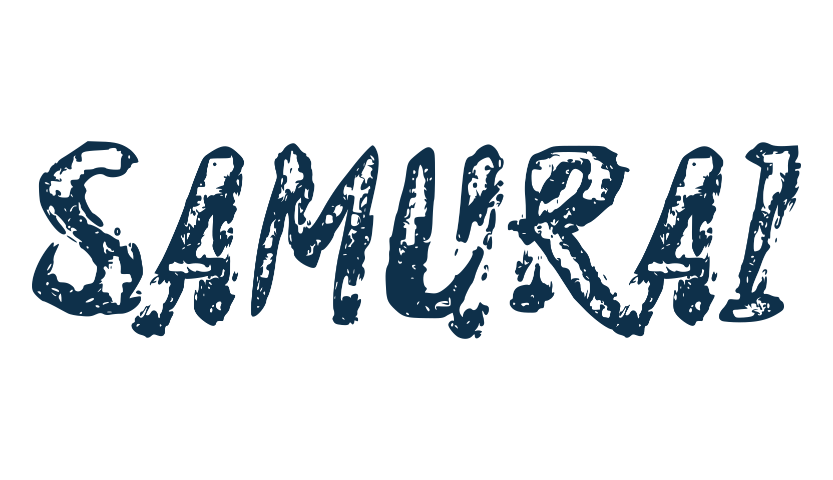 Samurai (samurai-3), script brush fancy decorative calligraphy font preview