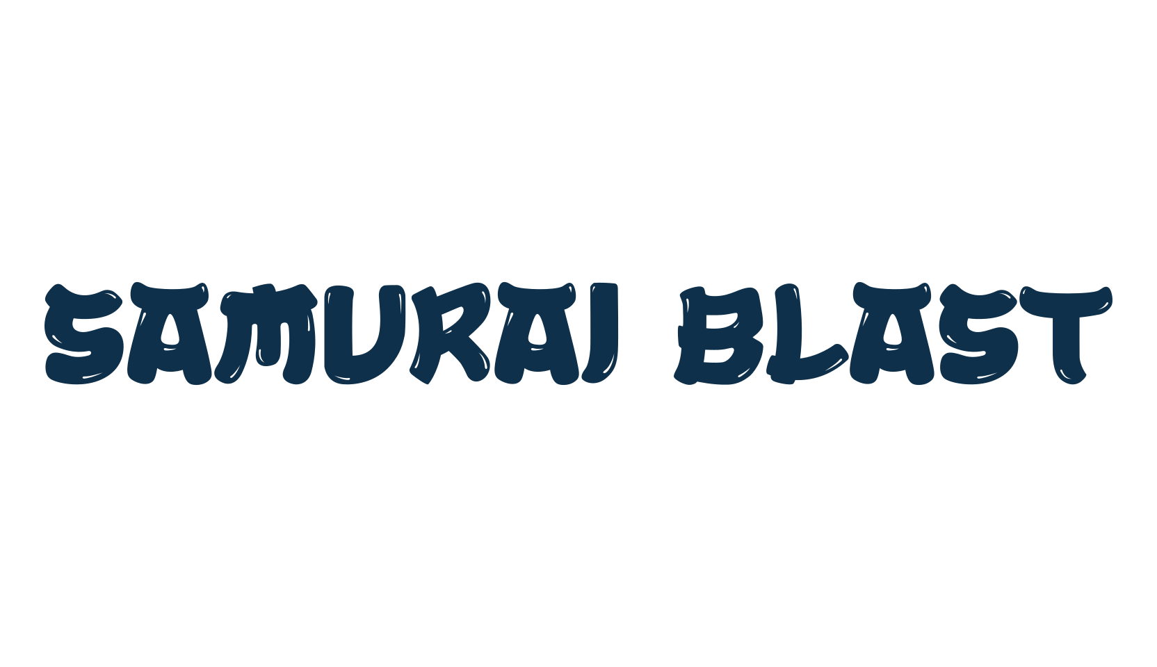 Samurai Blast, foreign look chinese, jpn font preview
