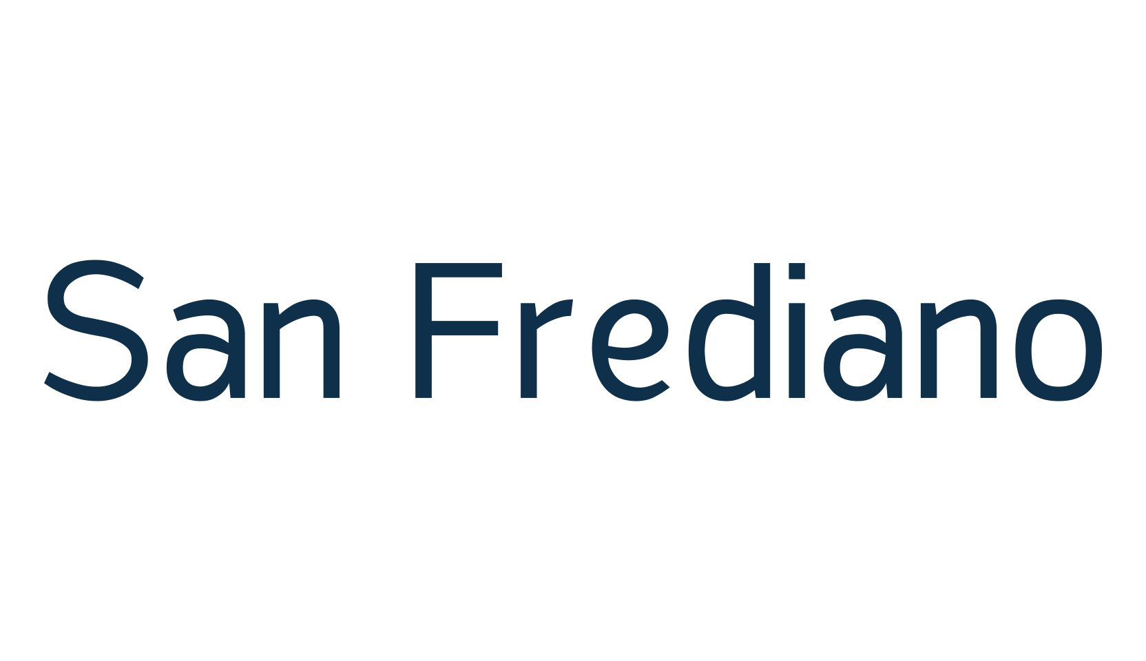 San Frediano, sans serif font preview