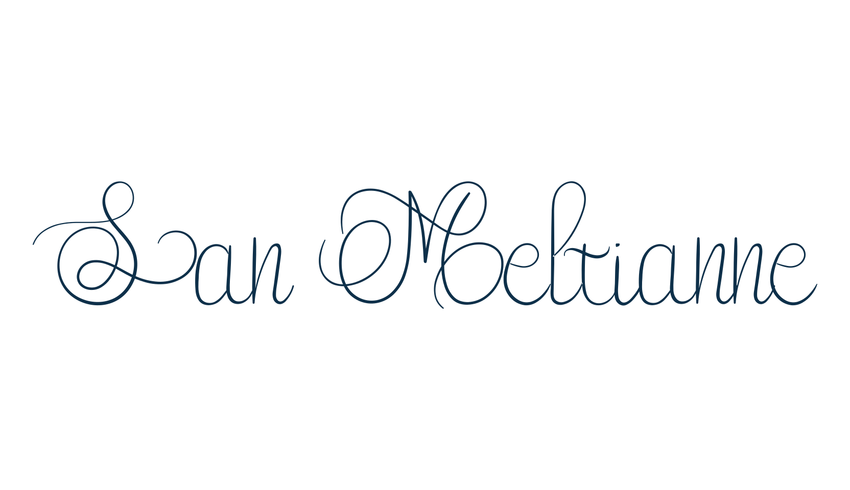 San Meltianne, display market font preview