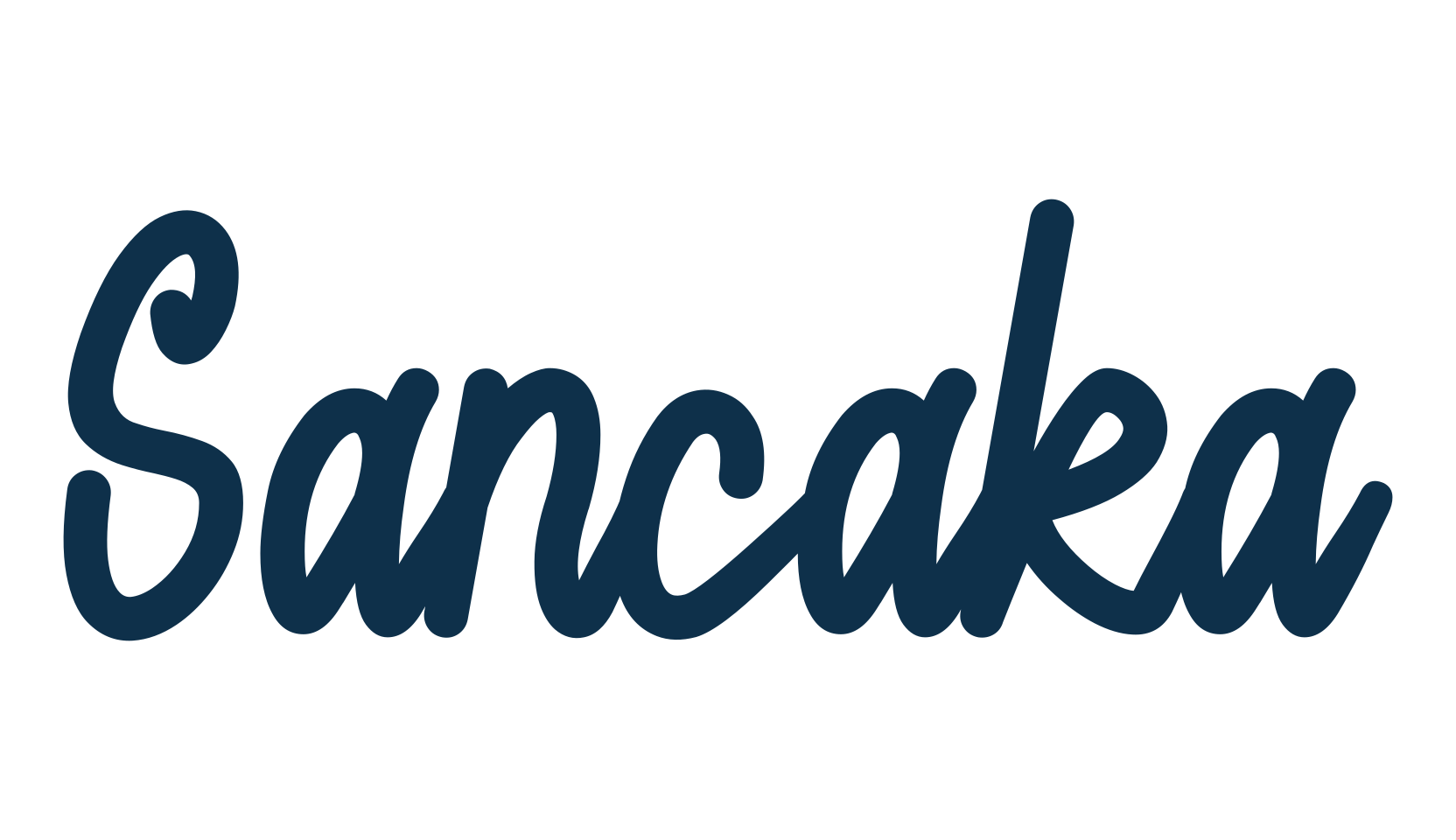 Sancaka, fancy decorative font preview