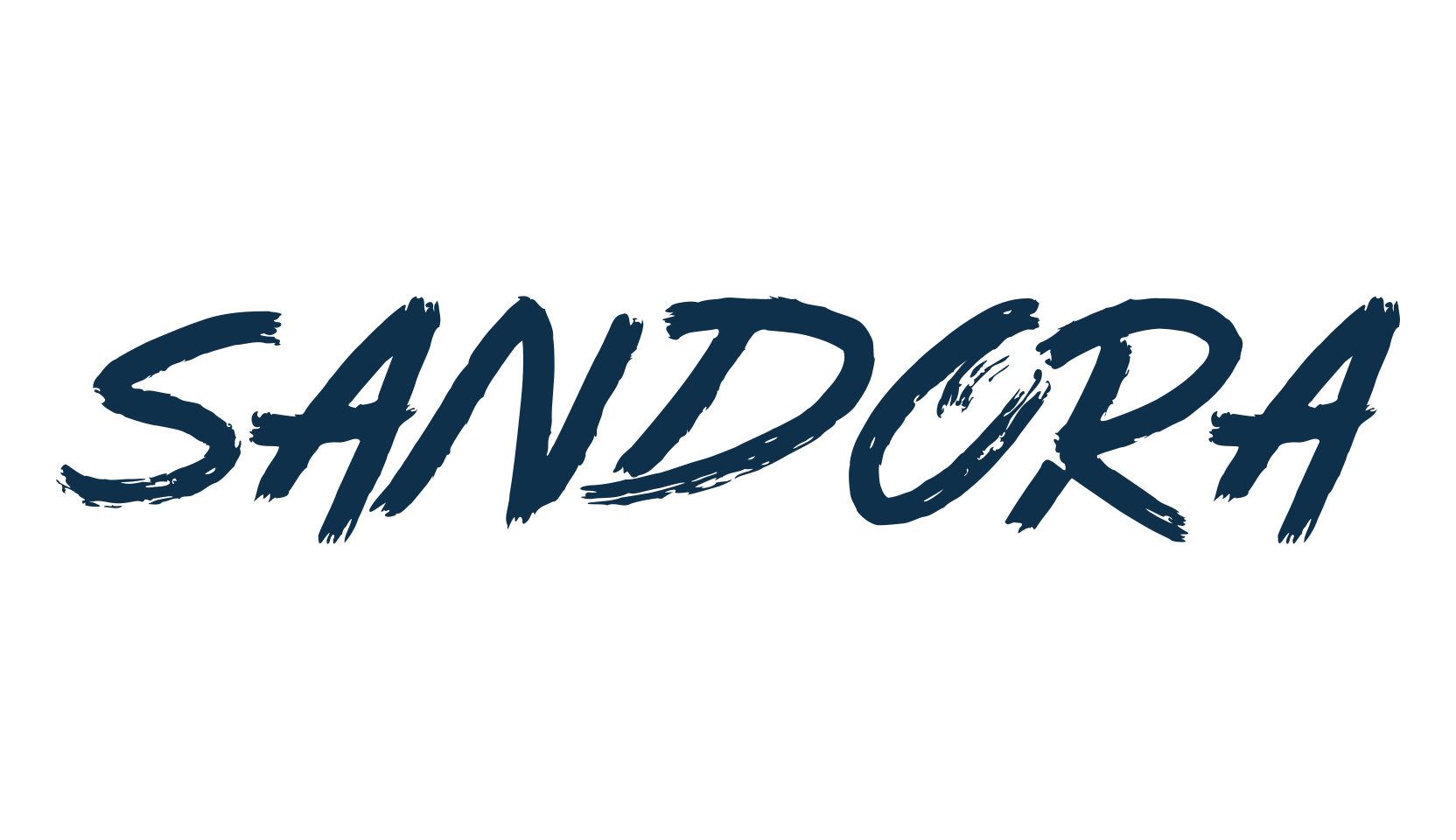 Sandora, script brush fancy decorative calligraphy font preview