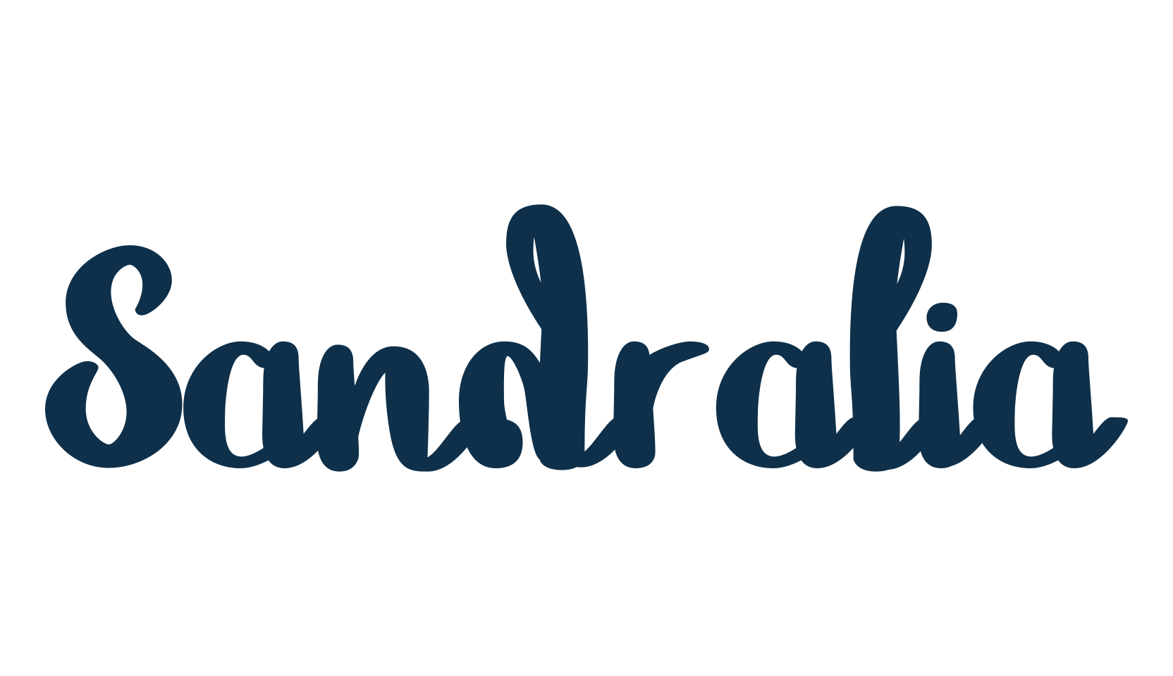 Sandralia, display market font preview