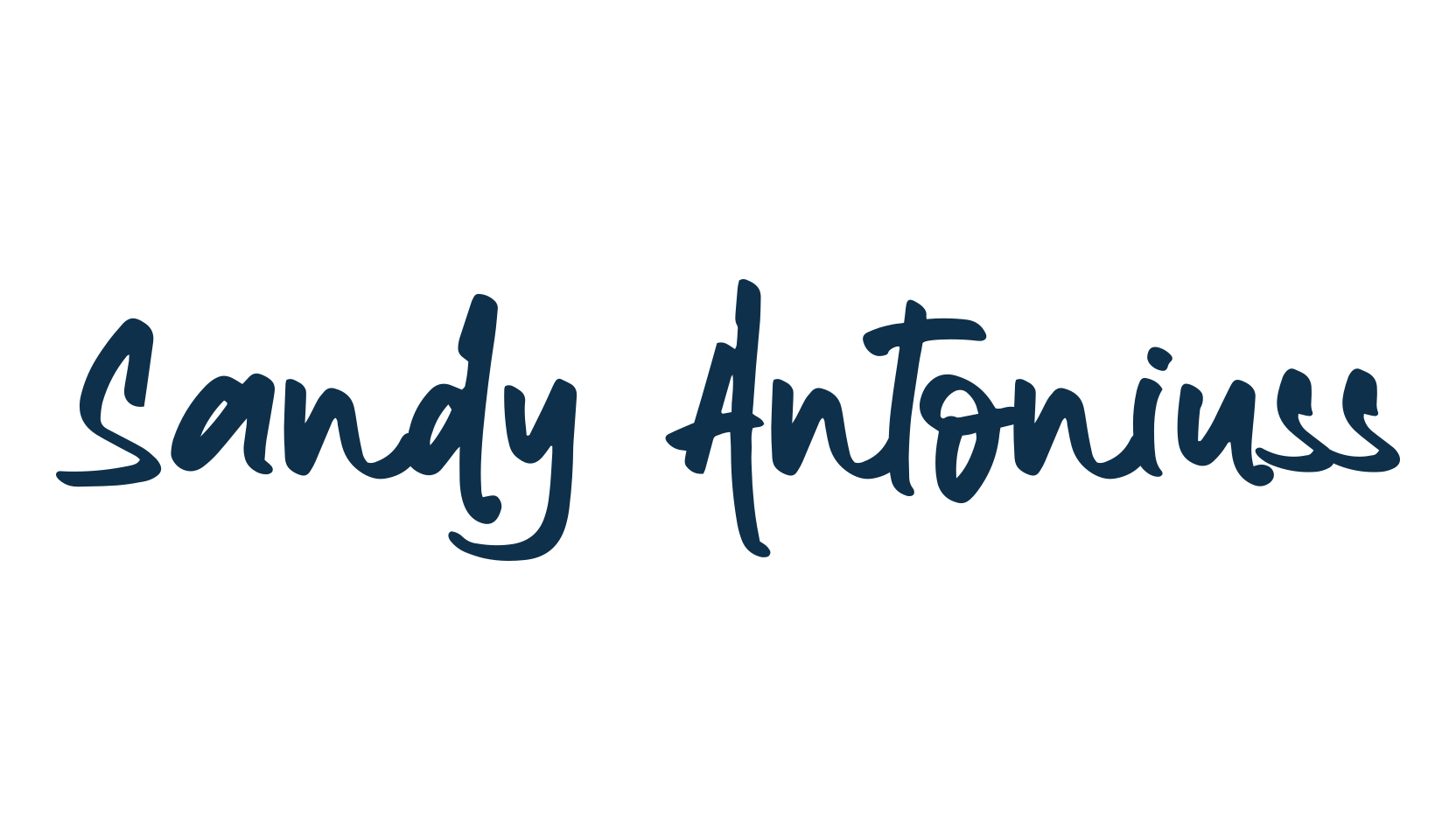 Sandy Antoniuss, script handwritten fancy decorative calligraphy font preview