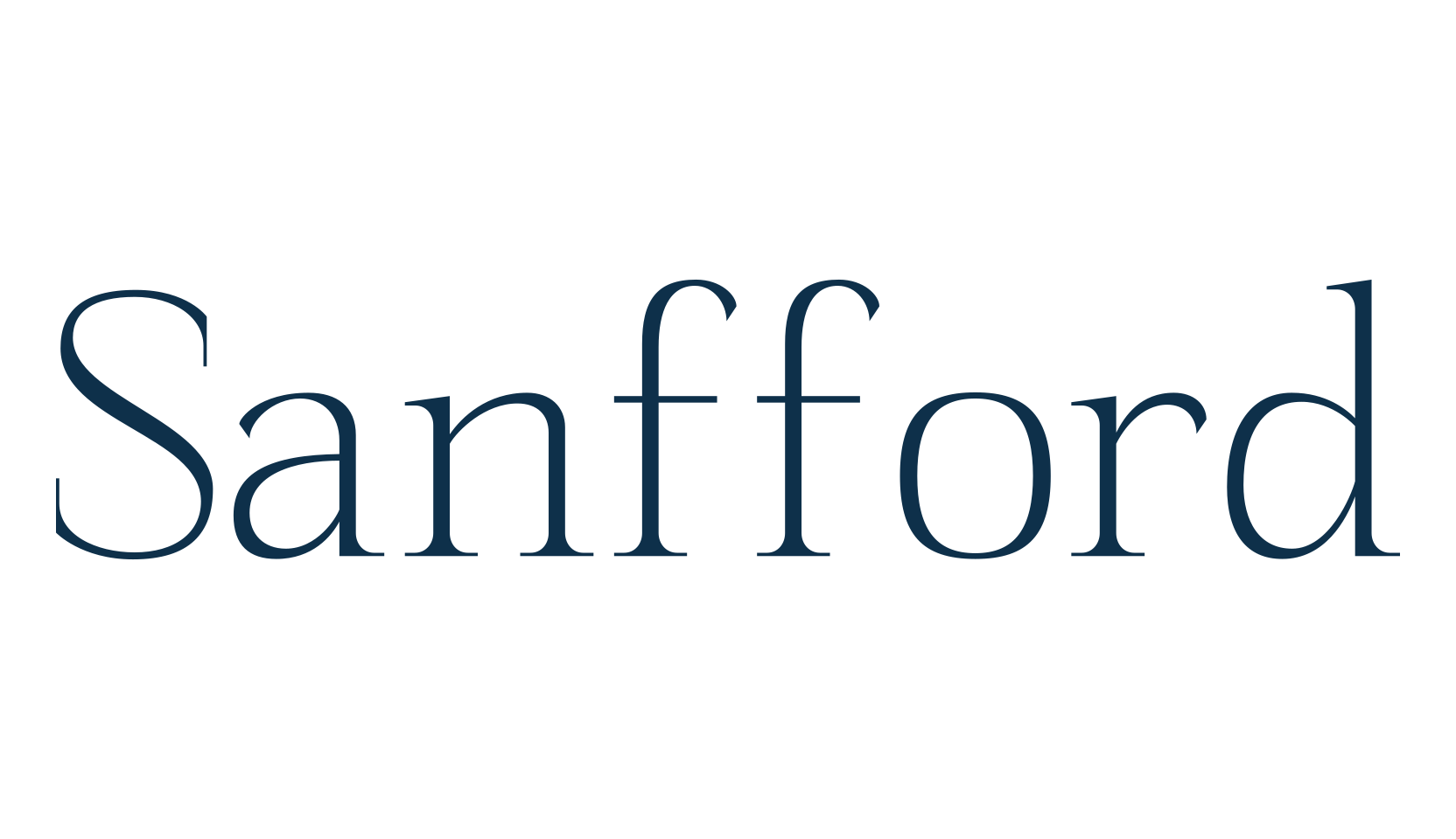 Sanfford, basic serif font preview