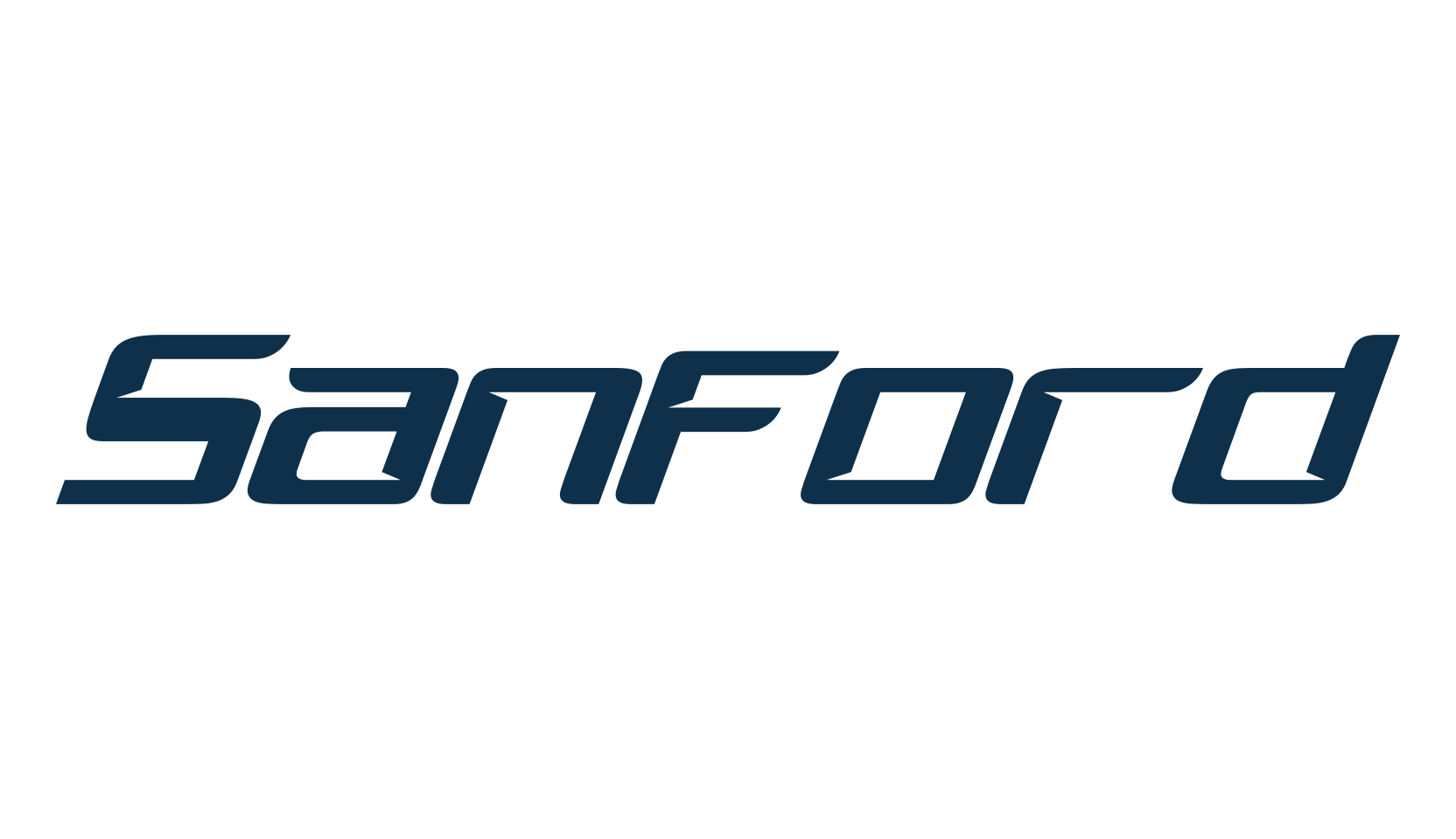 Sanford, various font preview